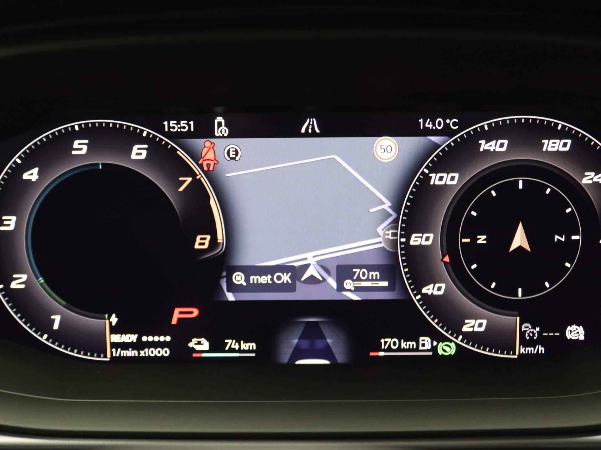 CUPRA Terramar 1.5 TSI e-Hybrid VZ Performance 272PK DSG Matrix-led, Sennheiser audio, 360gr. camera, Head-up display, panoramadak, keyless, side assist, Volleder, Stoel-stuurverwarming, Virtual pedal, 20" lichtmetaal - 6/60