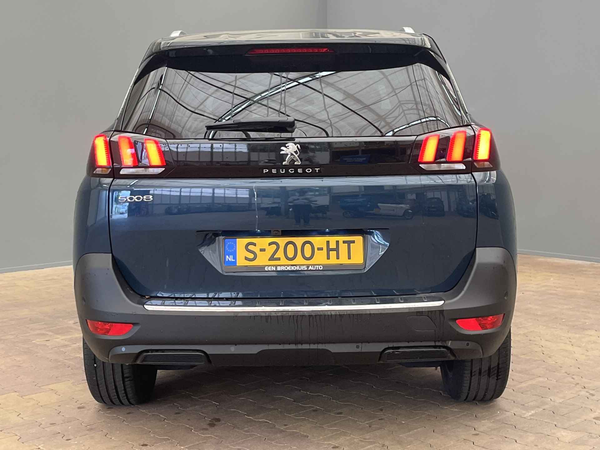 Peugeot 5008 1.2 130PK Allure | Camera | Automaat | 7 Pers | Leder\Stof | Elek.Klep | Keyless | 18'' Lichtmetaal | Clima | Navigatie | Carplay | LED | 2023! | Cruise | - 14/45