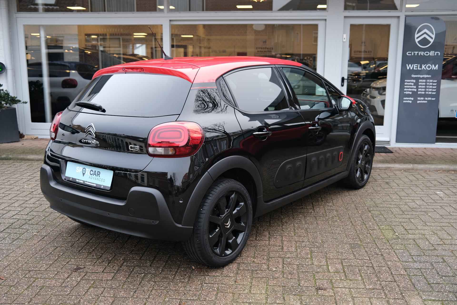 Citroen C3 PT 82 Shine Navi | Camera en sensoren |Apple Carplay/Android Auto | Dodehoek detectie - 15/45