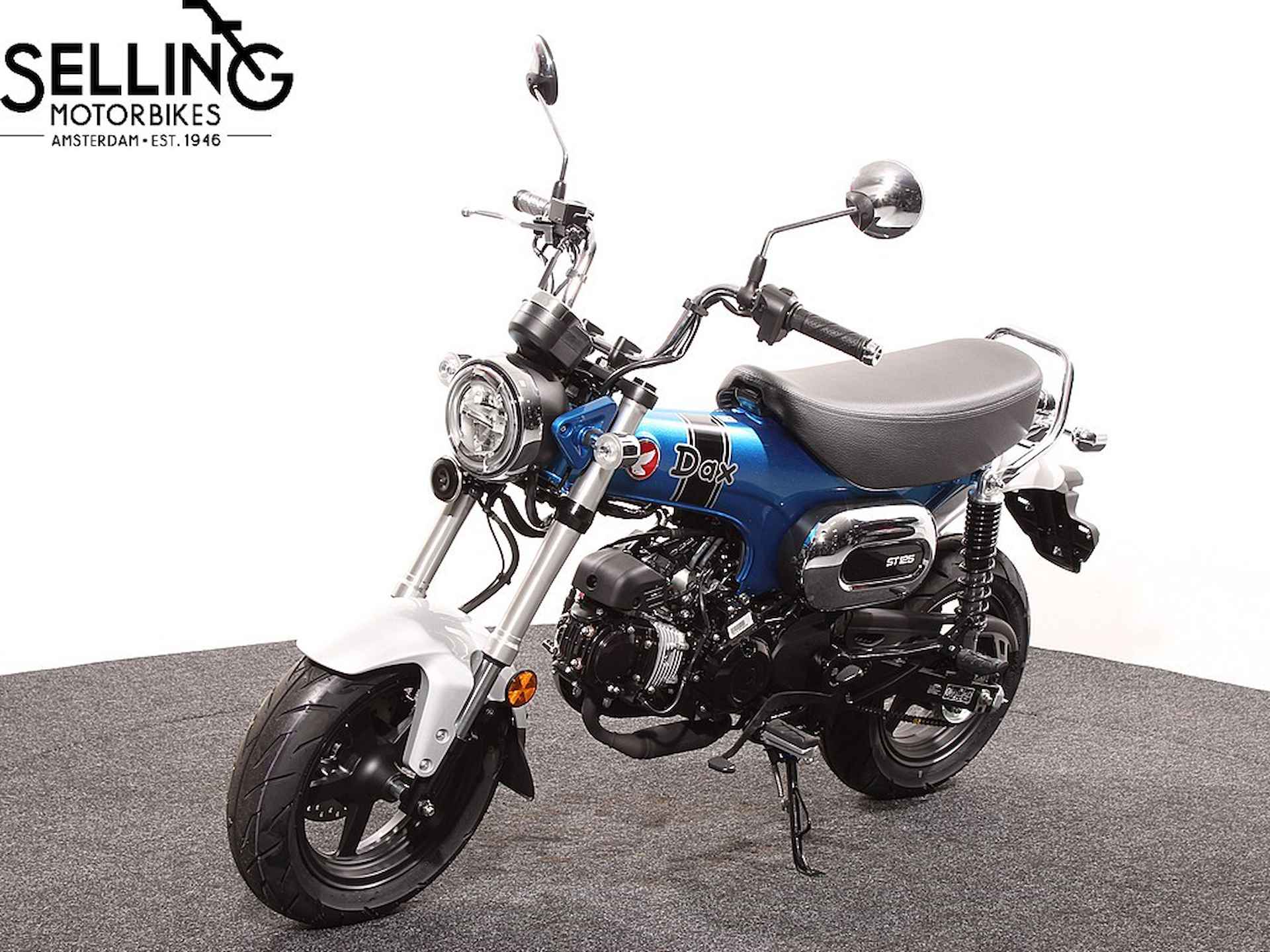 Honda ST 125 DAX B231 Pearl Glitterig Blue - 3/7