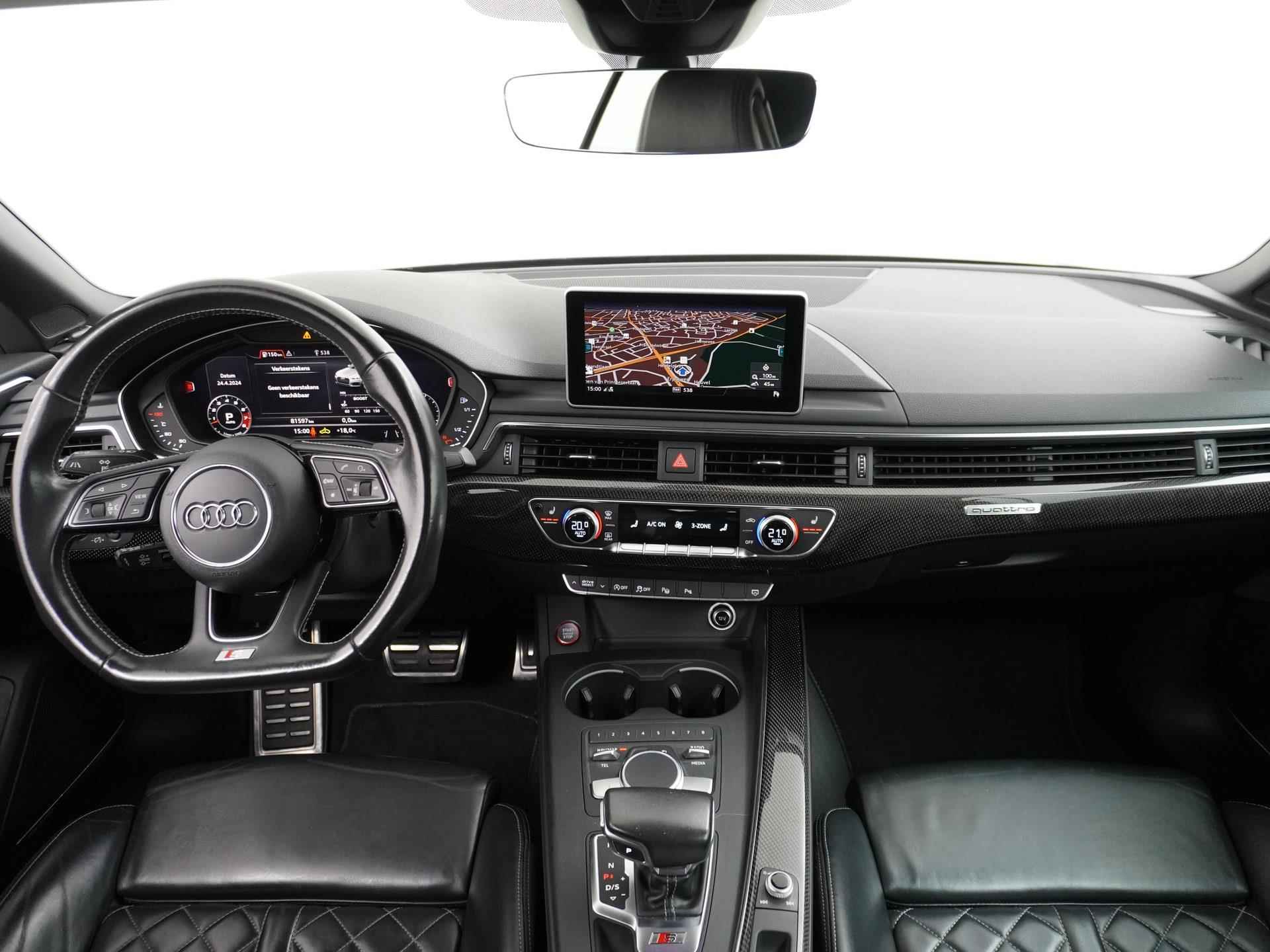 Audi A5 Cabriolet 3.0 TFSI S5 quattro | CAMERA| STOELVERWARMING| ELEK. STOELEN| RIJSTROOKSENSOR| - 25/52