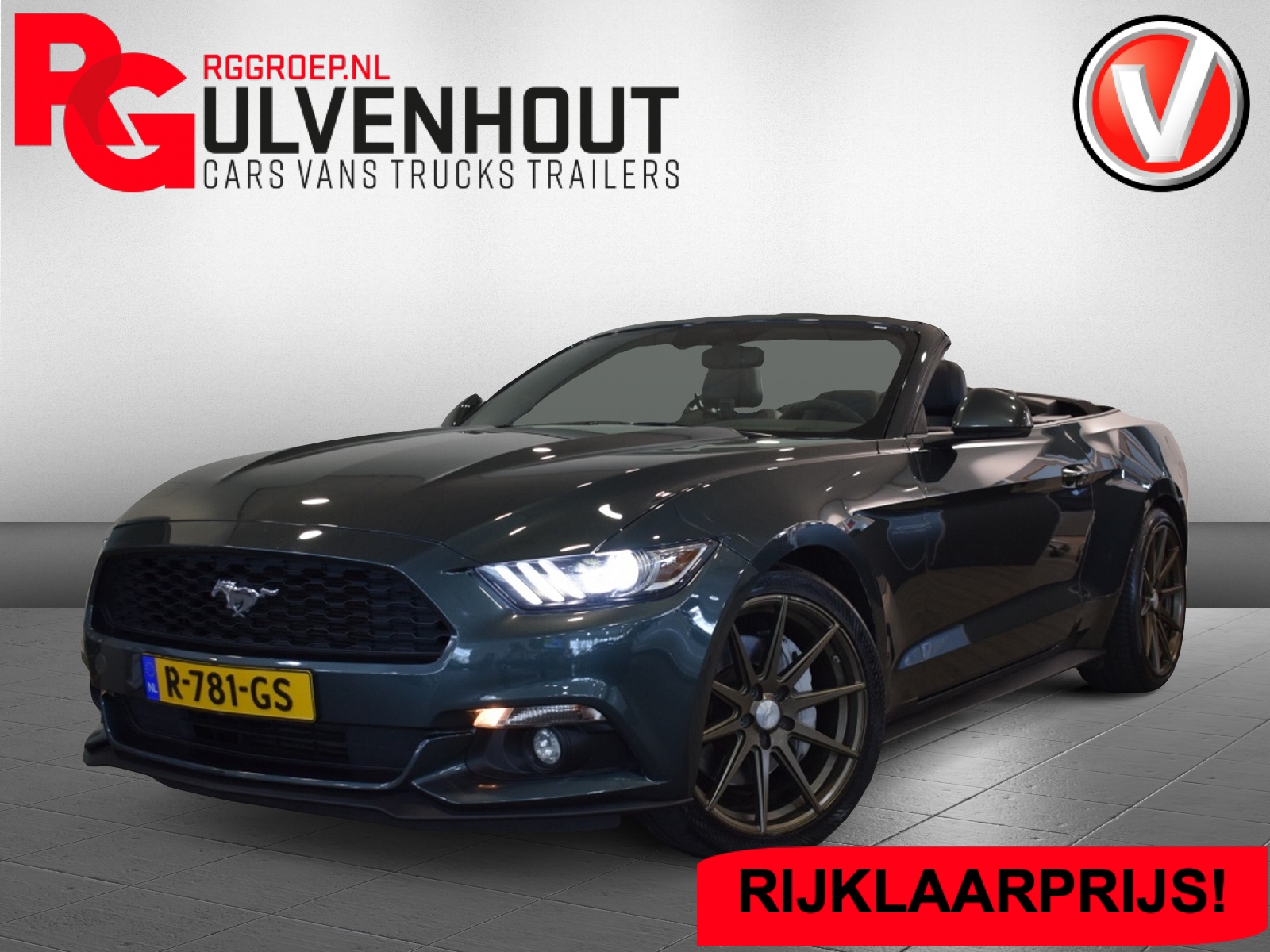 Ford Mustang Convertible 2.3 EcoBoost bij viaBOVAG.nl