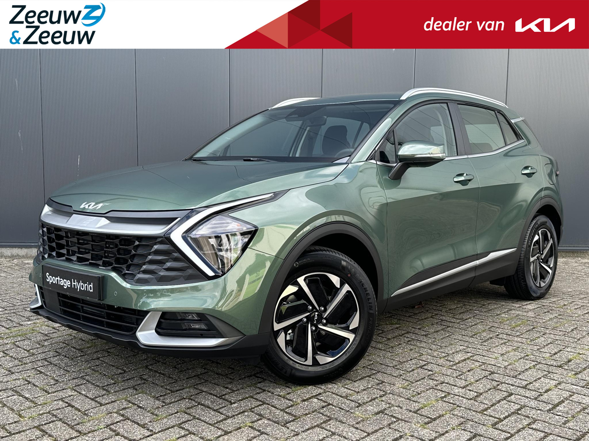 Kia Sportage 1.6 T-GDi Hybrid DynamicLine | *ANWB ACTIE private lease vanaf €549,-* | *Niet op voorraad* | *Nu te bestellen* | €4.000,- Actiekorting | Navi | Clima | Camera | LED