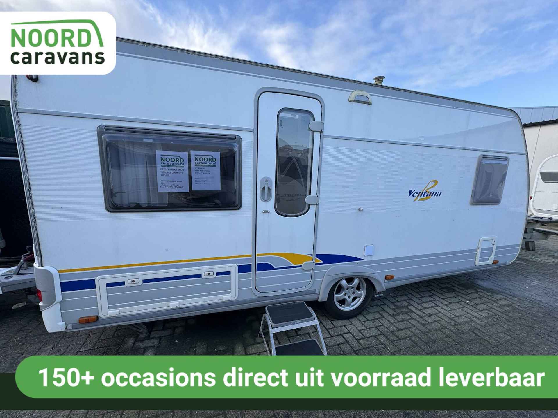 BUERSTNER VENTANA 470 FRANSBED + MOVER + VOORTENT + LUIFEL - 3/18