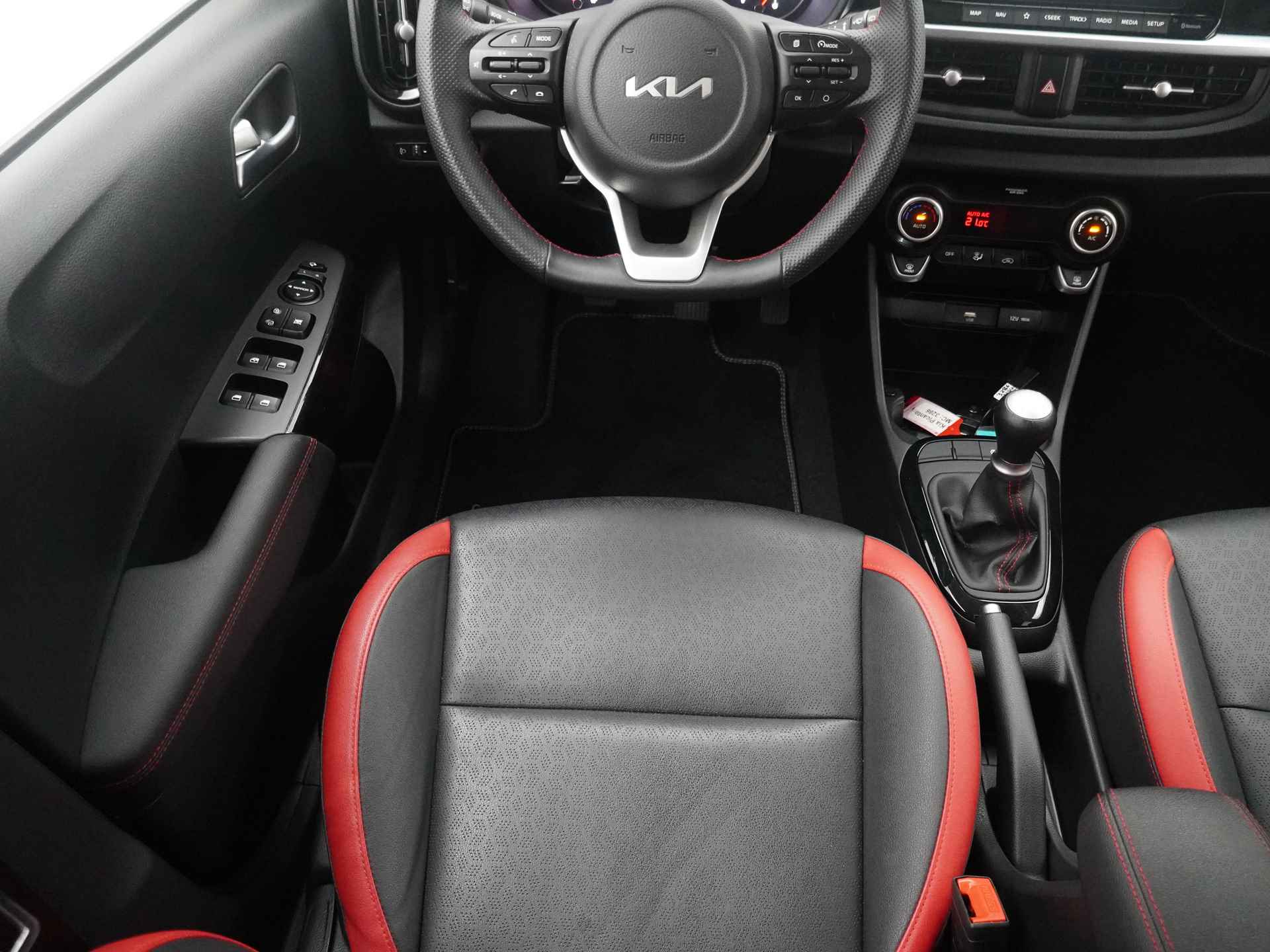 Kia Picanto 1.0 DPi GT-Line Leder - Navigatie - CarPlay - Cruise - Camera Fabrieksgarantie tot 30-03-2030 - 37/48