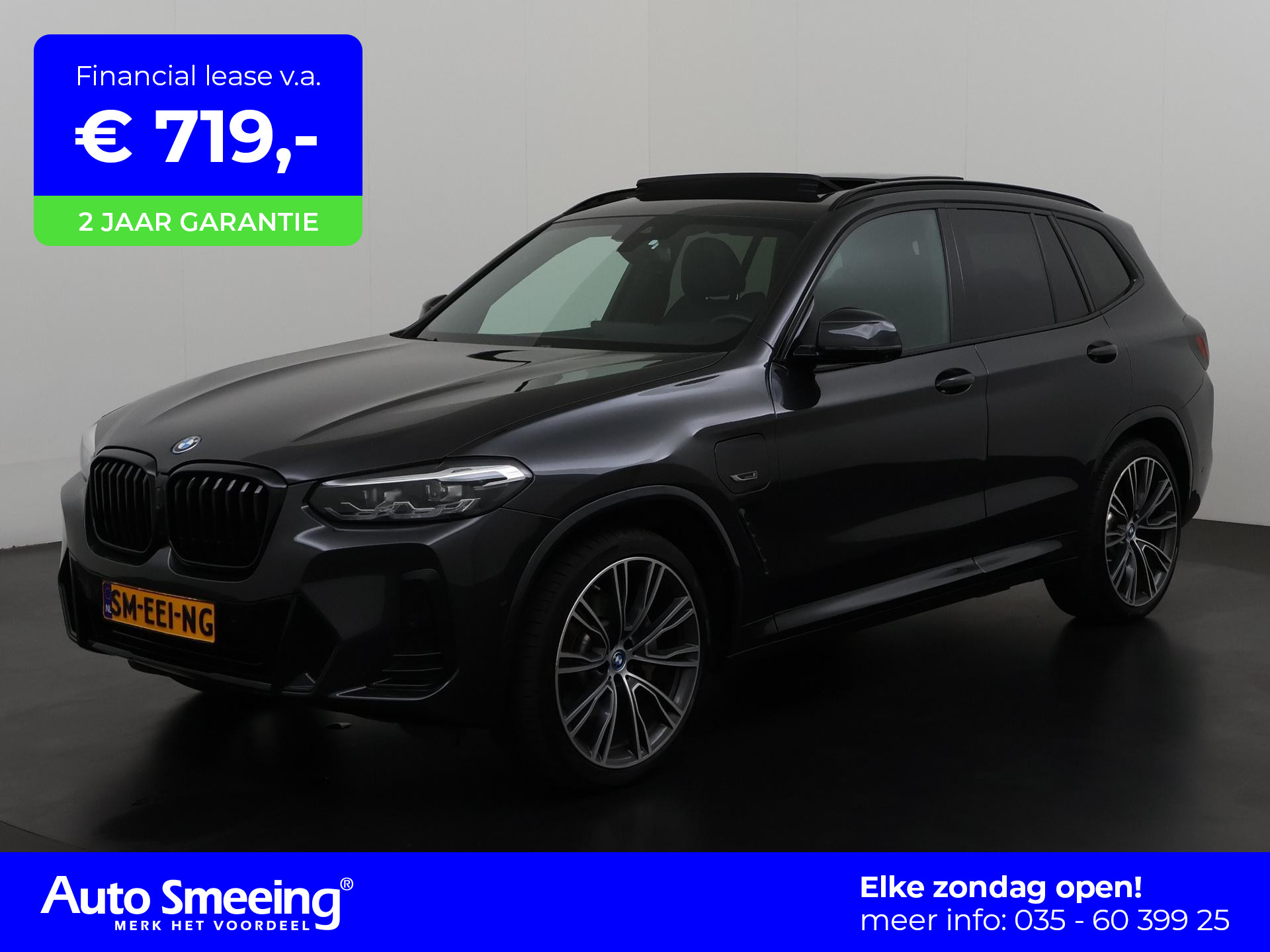 BMW X3 xDrive30e High Executive M Sport Shadow | Panoramadak | Mem stoel | 360 Camera | Comfort access | Zondag Open!