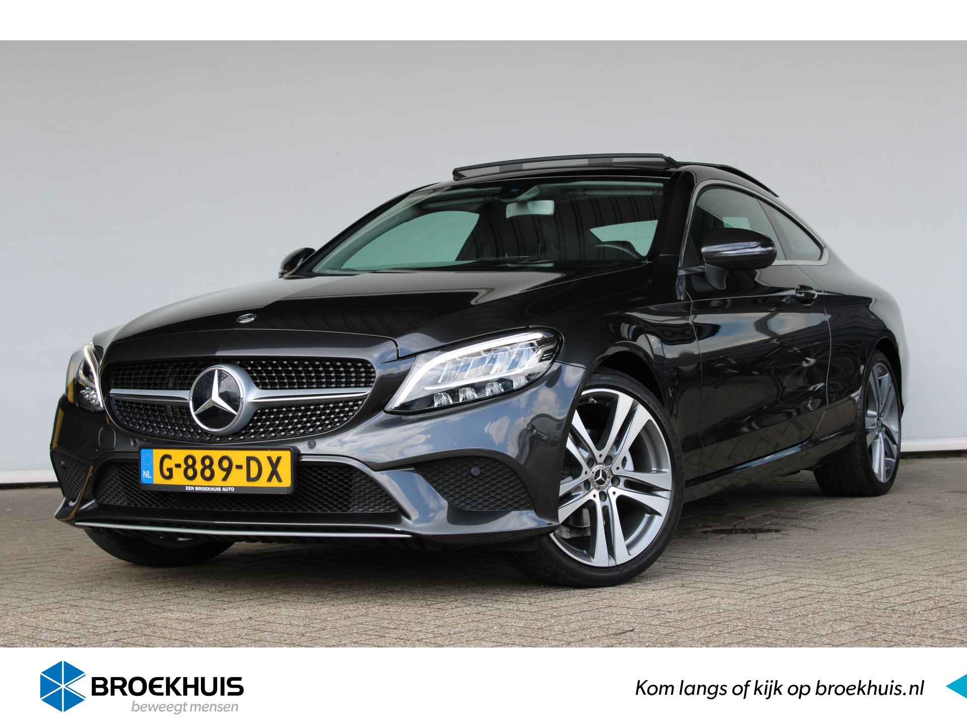 Mercedes-Benz C-Klasse Coupé 180 Advantage Pack NL AUTO/PANORAMA/LEDERL/LED/CAMERA/NAVI - 1/36