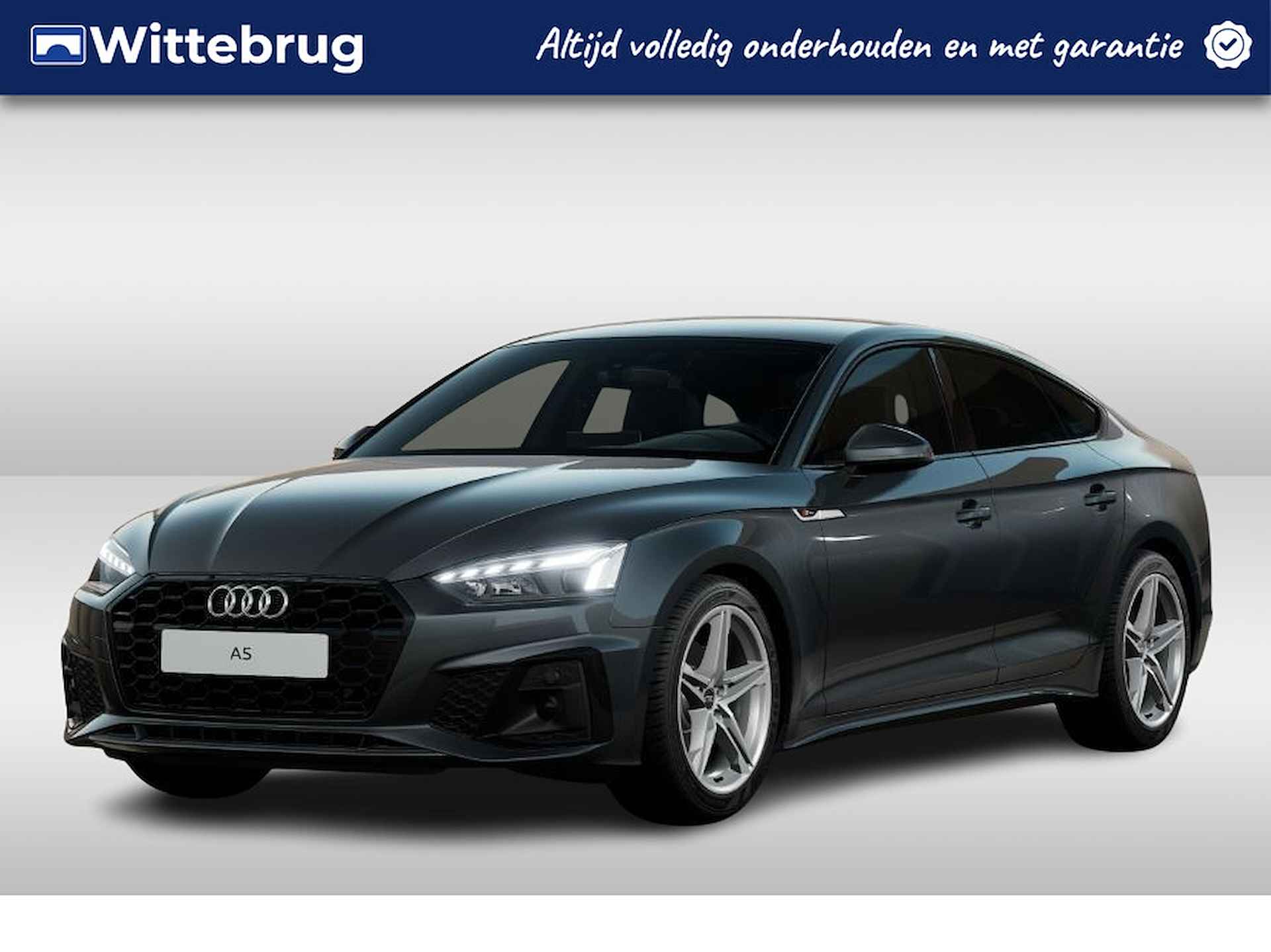 Audi A5 Sportback 35 TFSI 150pk s-tronic S edition | Privacy glass | Optiek zwart | Stoelverwarming | Matrix - 1/7