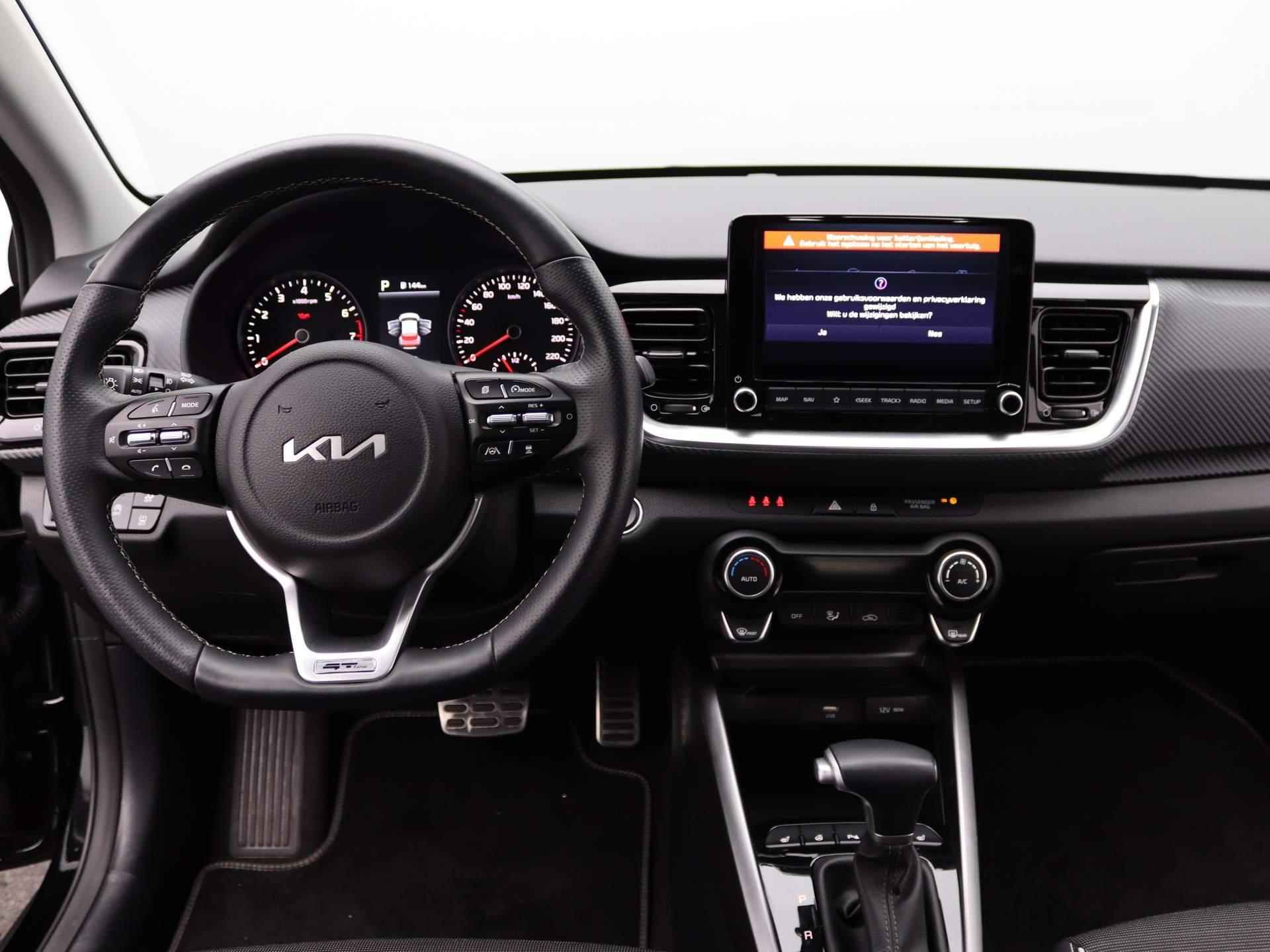 Kia Stonic 1.0 T-GDi MHEV GT-Line | Navigatie | Climate Control | Lm velgen | Parkeersensoren | Camera | Stoelverwarming | - 8/46