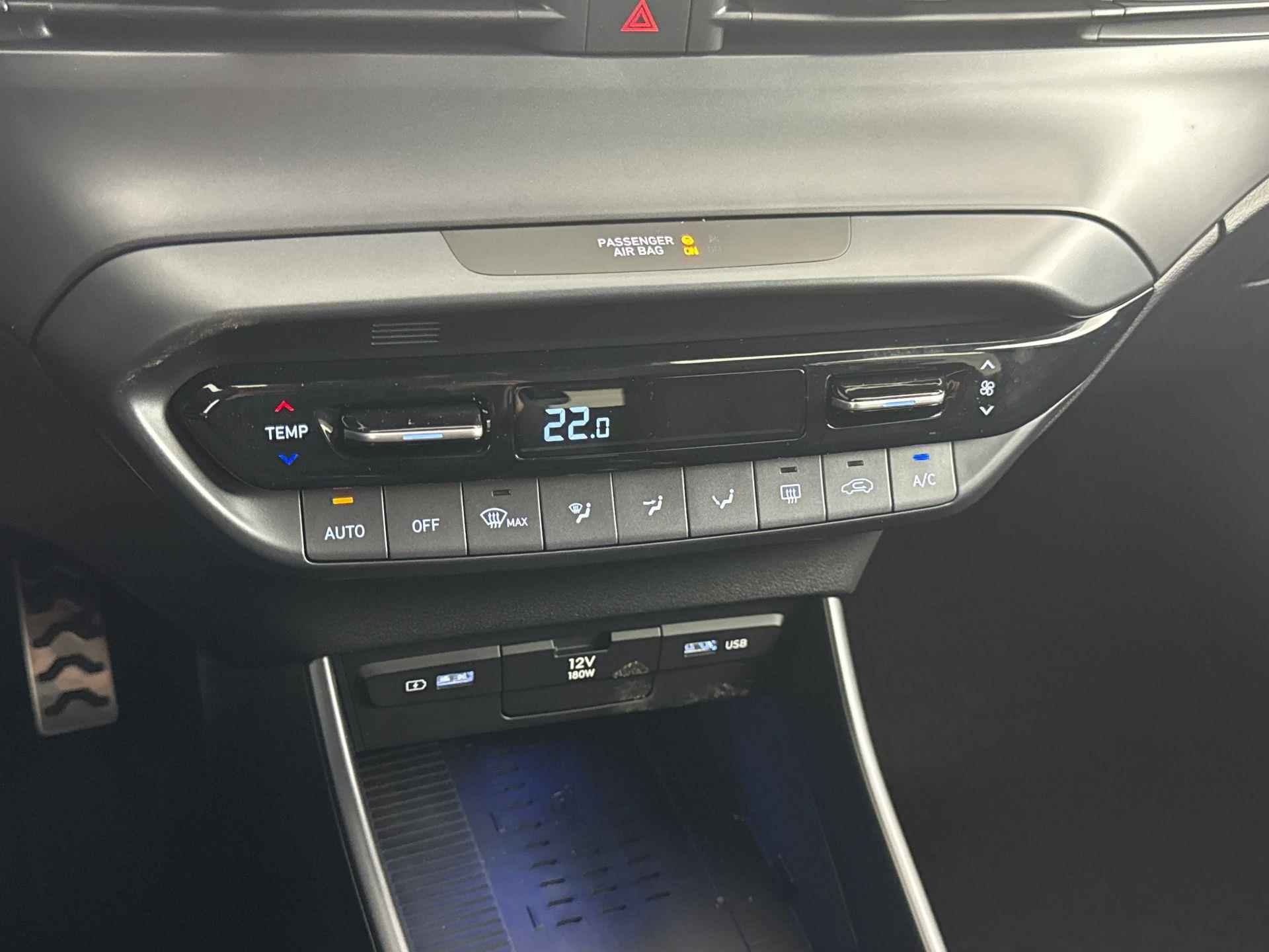 Hyundai Bayon 1.0 T-GDI Premium | Incl. €2000,- Voorraadactie! | Stoel + stuurverwarming  | Keyless Entry | Parkeersensoren | Navigatie | - 12/30