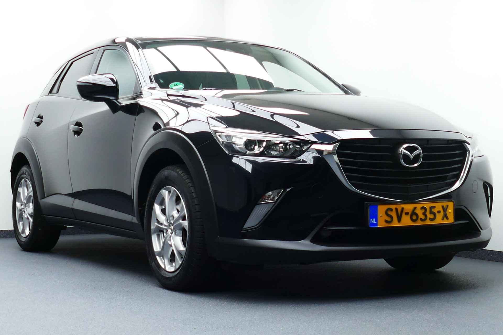 Mazda CX-3 2.0 SkyActiv-G 120 Dynamic. Navi, Clima, Cruise, Stoelverw, Haak 1200kg - 2/39