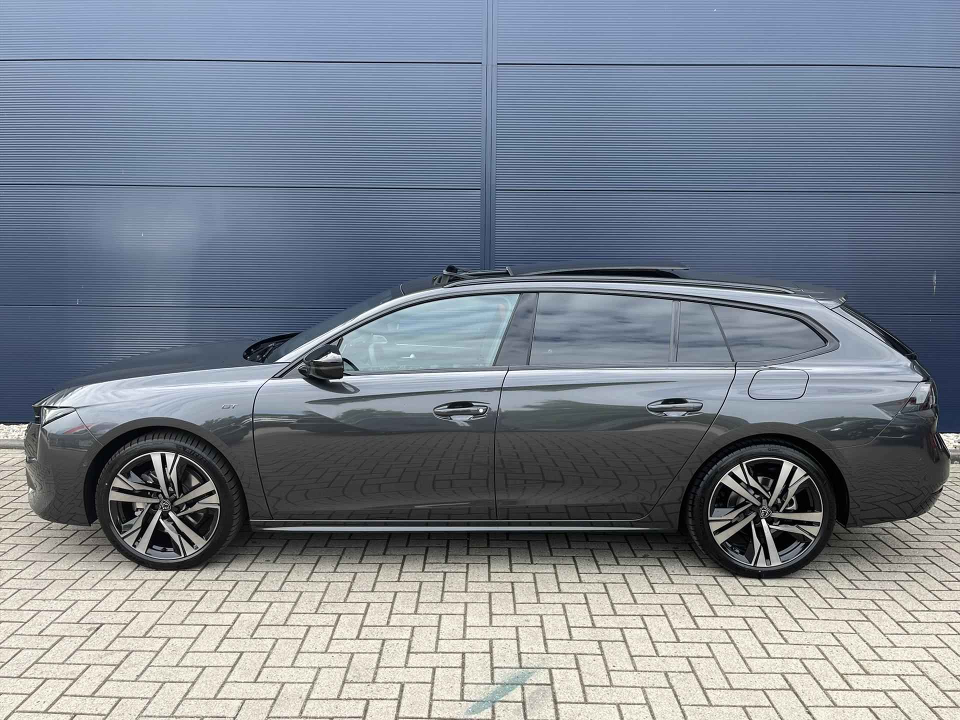 PEUGEOT 508 Sw 1.6 Plug-in Hybrid 180 pk e-EAT8 GT | Focal | Schuifdak | 7,4 KW boordlader | Leder | Massage | 19 inch velgen | Active suspension control - 2/47