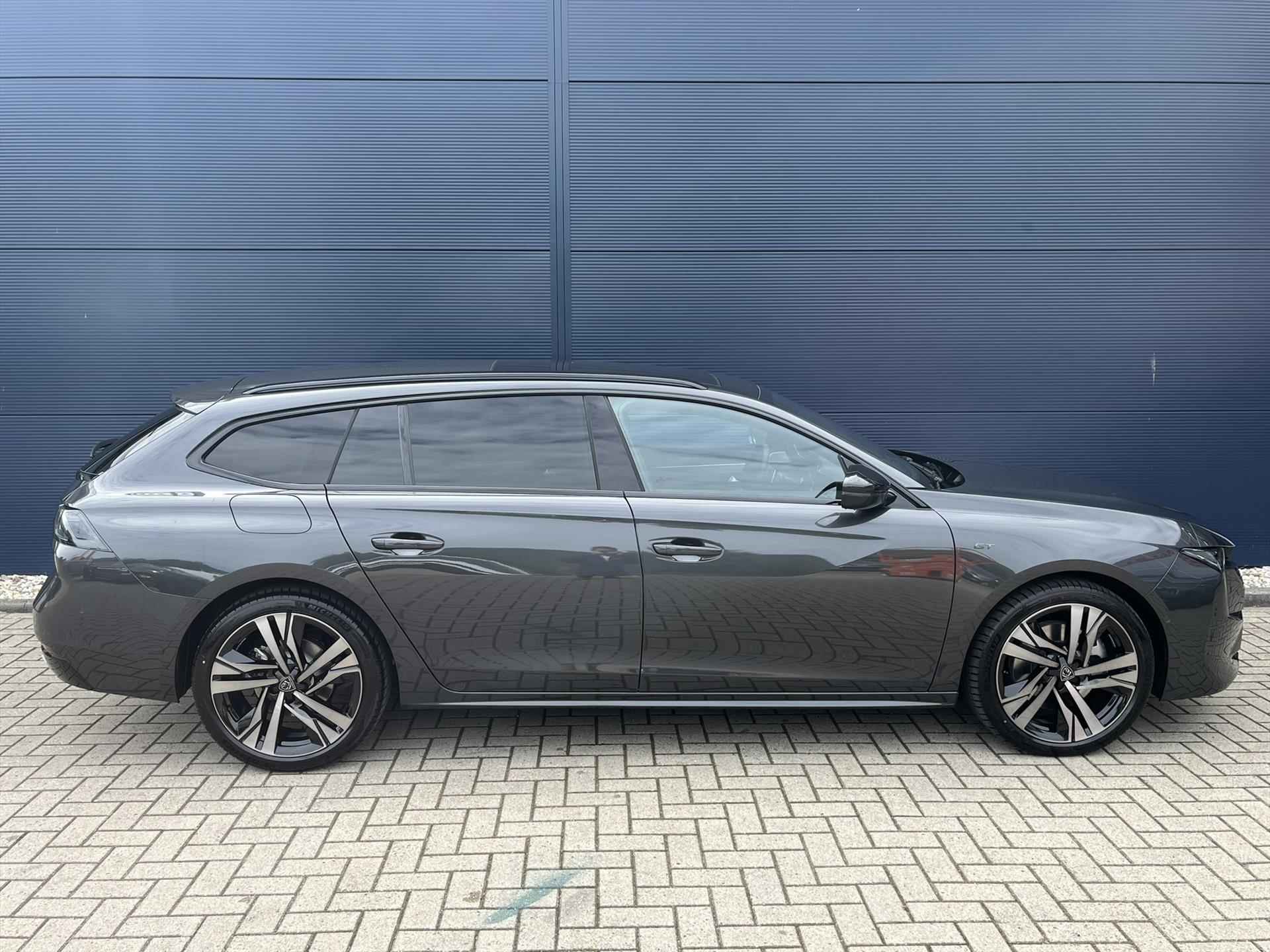 PEUGEOT 508 Sw 1.6 Plug-in Hybrid 180 pk e-EAT8 GT | Focal | Schuifdak | 7,4 KW boordlader | Leder | Massage | 19 inch velgen | Active suspension control - 4/47