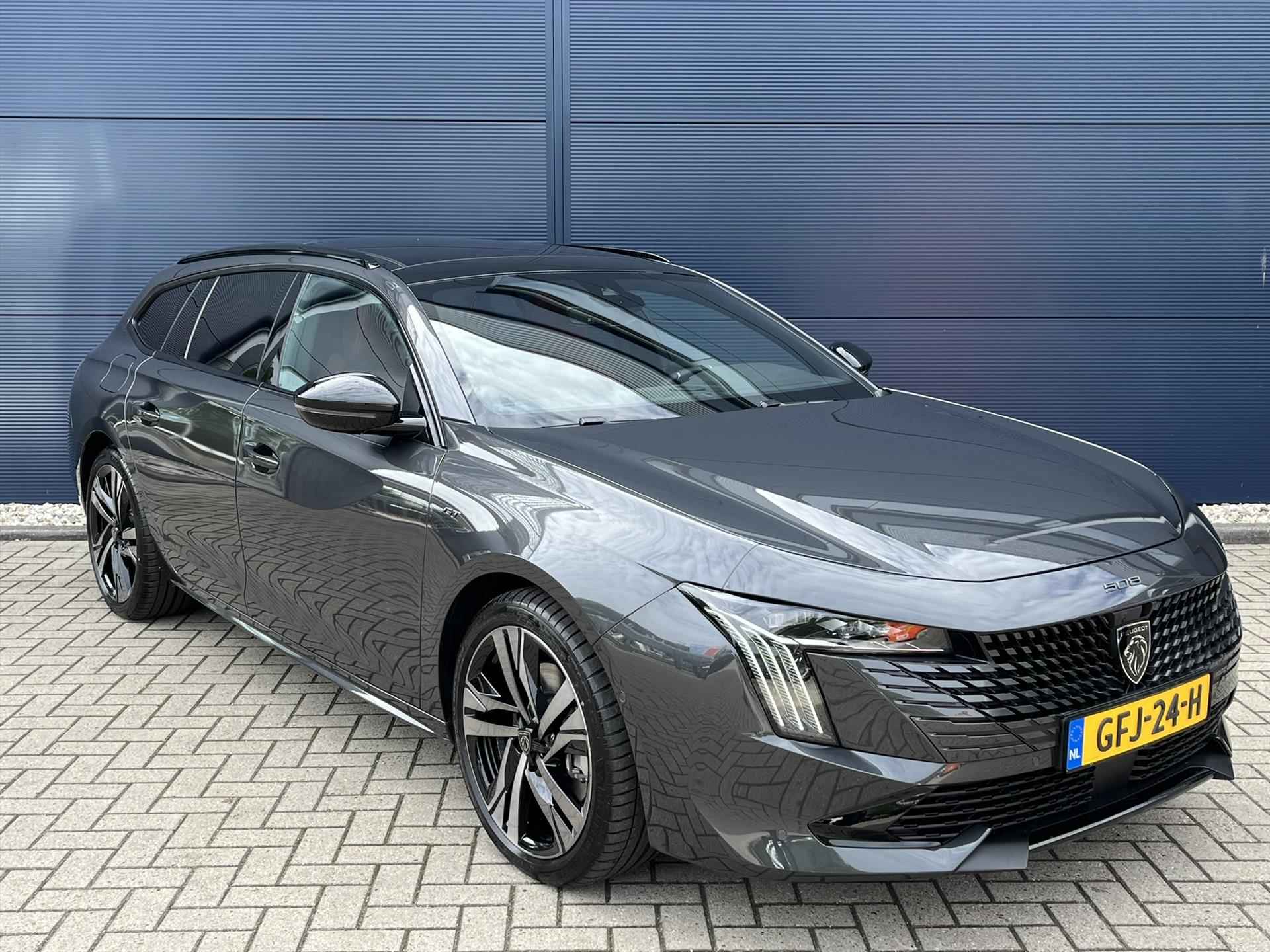 PEUGEOT 508 Sw 1.6 Plug-in Hybrid 180 pk e-EAT8 GT | Focal | Schuifdak | 7,4 KW boordlader | Leder | Massage | 19 inch velgen | Active suspension control - 5/47