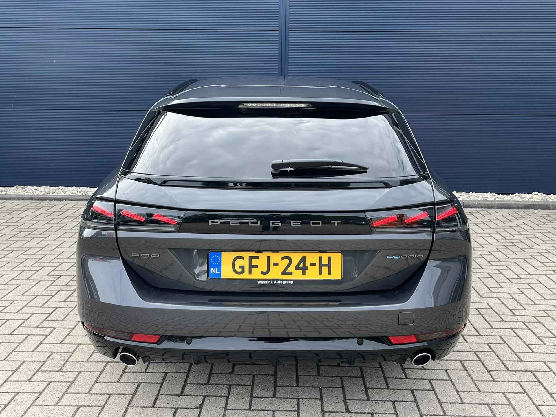 PEUGEOT 508 Sw 1.6 Plug-in Hybrid 180 pk e-EAT8 GT | Focal | Schuifdak | 7,4 KW boordlader | Leder | Massage | 19 inch velgen | Active suspension control - 7/47