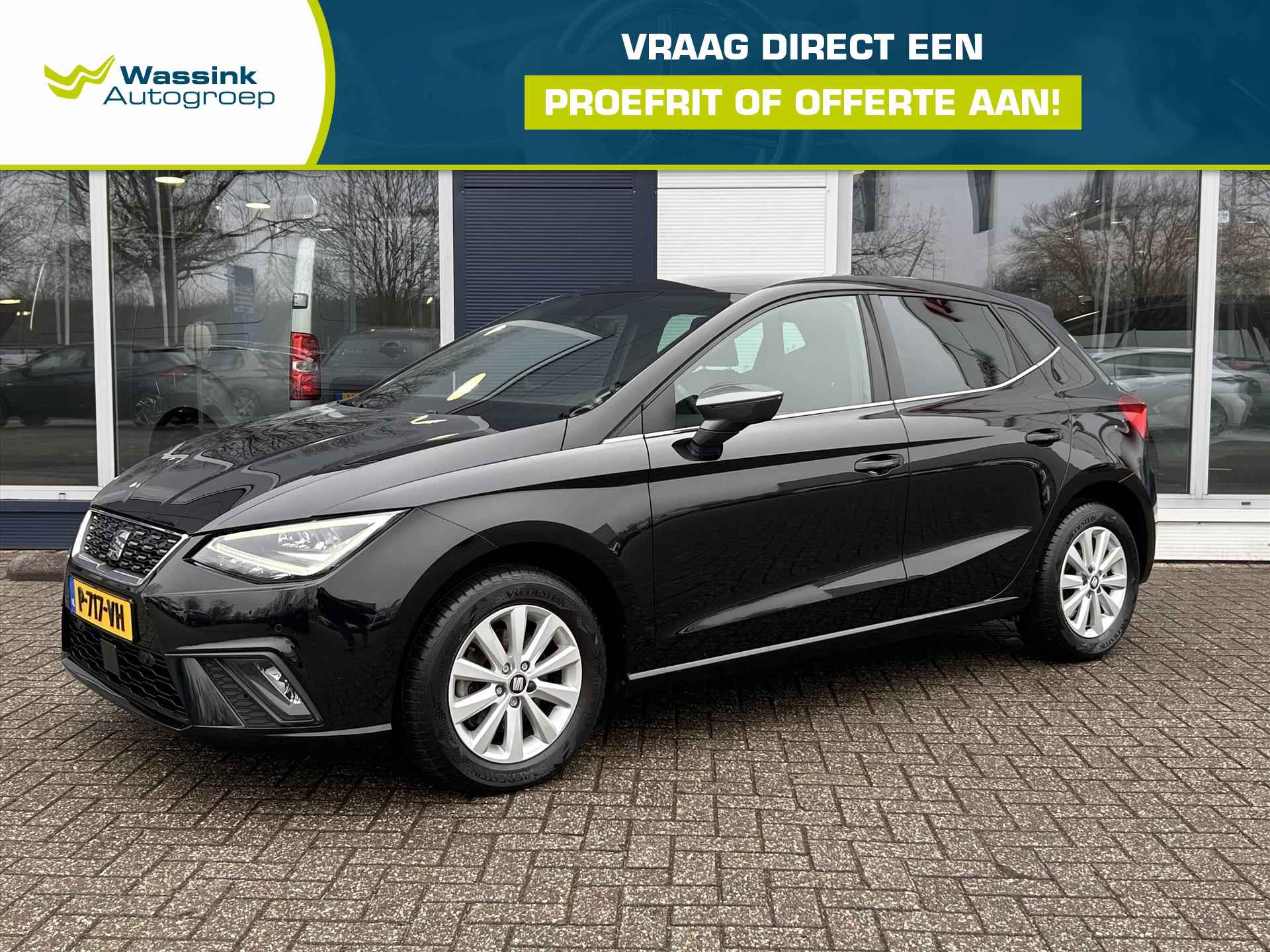 Seat Ibiza 1.0 TSI 110pk | Airco | Cruise control | Stoelverwarming | Parkeer sensoren | Apple carplay + Androidauto | Automaat |