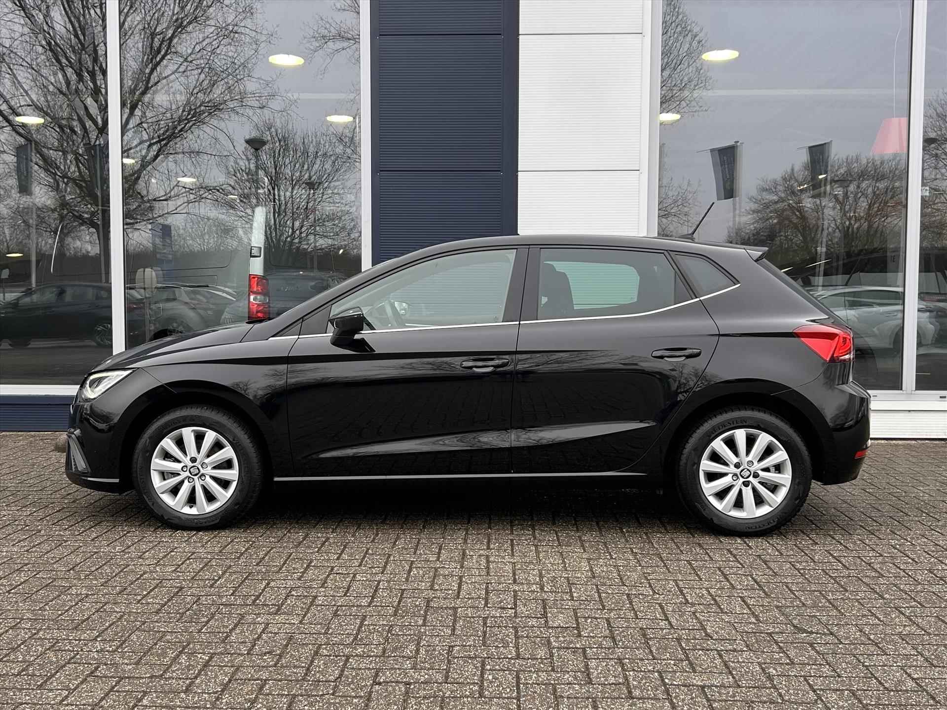 Seat Ibiza 1.0 TSI 110pk | Airco | Cruise control | Stoelverwarming | Parkeer sensoren | Apple carplay + Androidauto | Automaat | - 21/39