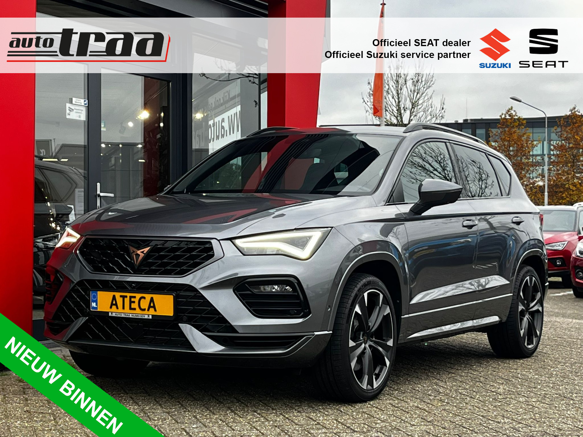 CUPRA Ateca 2.0 TSI 4DRIVE 300PK! / BEATS AUDIO / ELEK. KLEP / STOEL+STUUR VERW. /