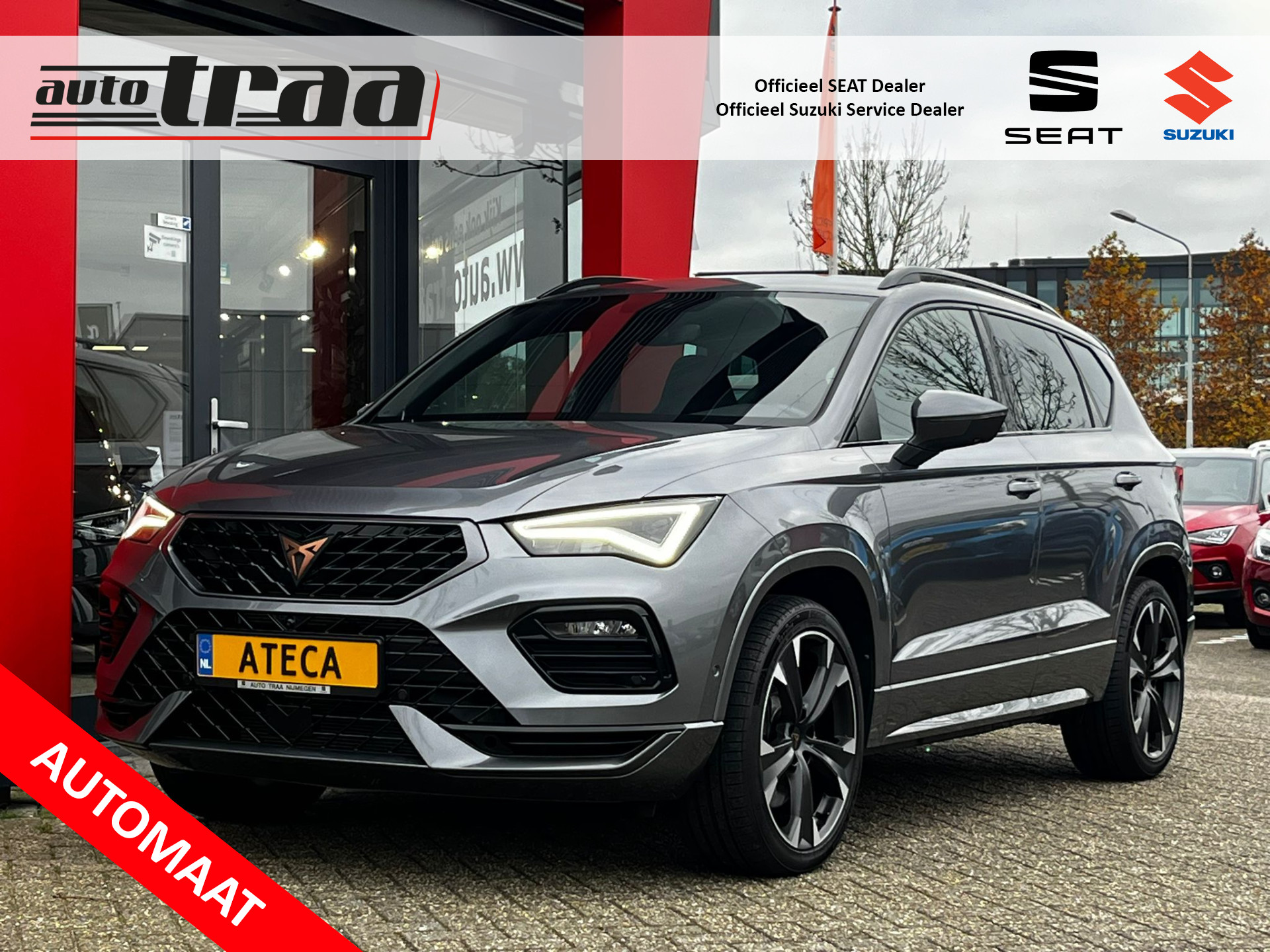 CUPRA Ateca 2.0 TSI 4DRIVE 300PK! / BEATS AUDIO / ELEK. KLEP / STOEL+STUUR VERW. /