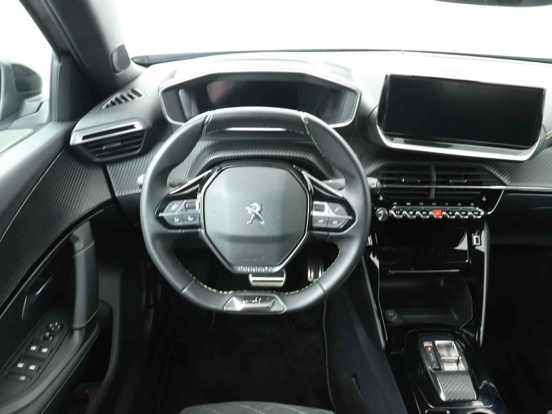 Peugeot e-2008 EV 50 kWh GT Pack 136pk Automaat | Navigatie | Sportstoelen | Licht Metalen Velgen 18" | Parkeer Assistent | Adaptieve Cruise Control - 22/37