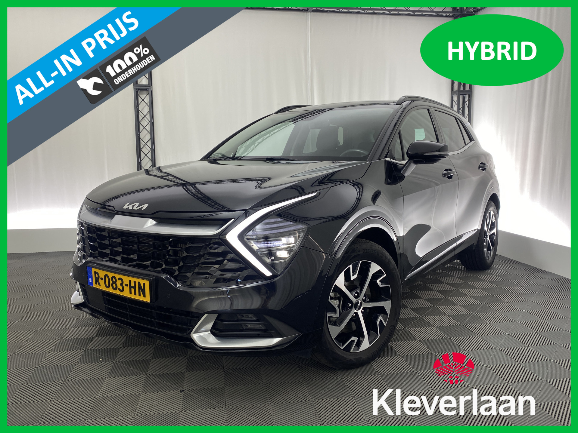 Kia Sportage 1.6 T-GDi Hybrid DynamicPlusLine Automaat | Pano-Dak | Apple Carplay | Elek. Stoel |