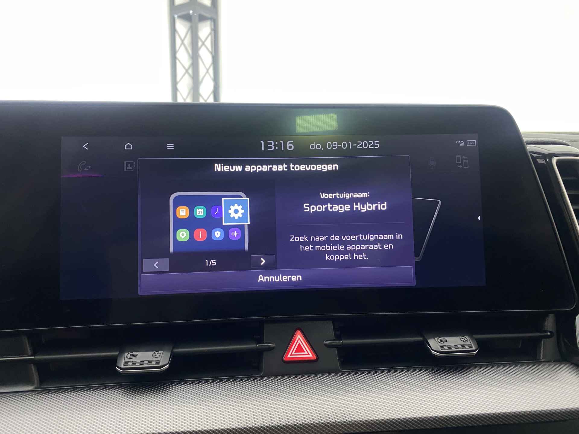 Kia Sportage 1.6 T-GDi Hybrid DynamicPlusLine Automaat | Pano-Dak | Apple Carplay | Elek. Stoel | - 31/44