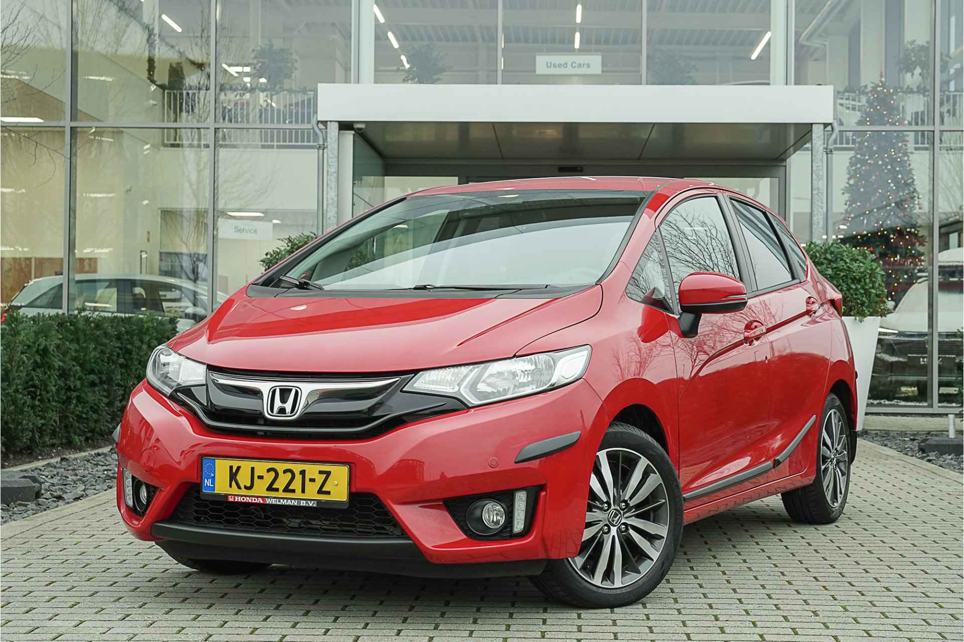 Honda Jazz 1.3i V-TEC ELEGANCE - AUTOMAAT - TREKHAAK - NAVIGATIE - ALL WEATERS - 2/62