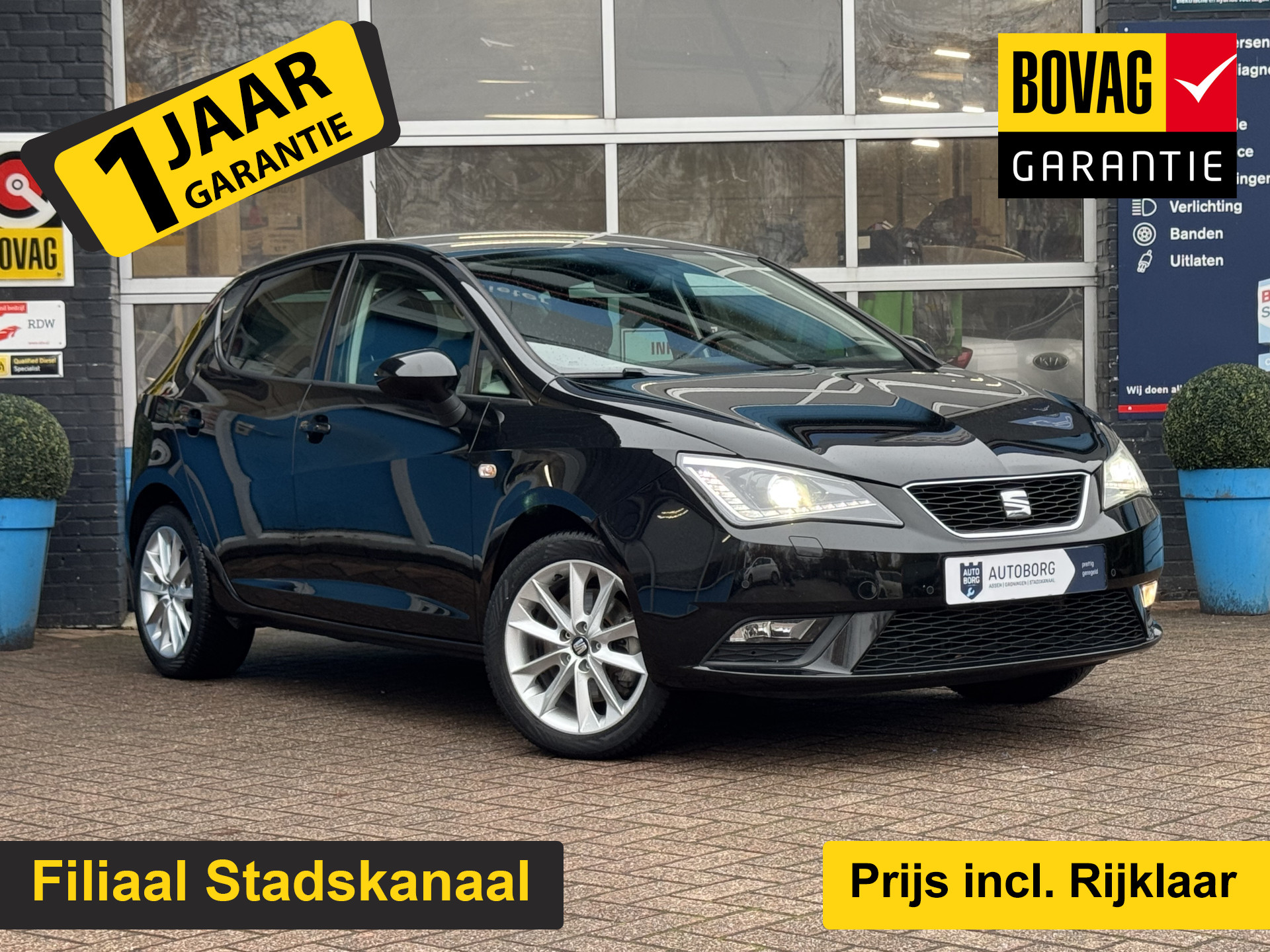 SEAT Ibiza SC 1.0 EcoTSI Style Connect | Apple Carplay | Voorstoelen Verwarmd | Cruise Control | Navigatie Rijklaar + 12 Maand BOVAG Garantie