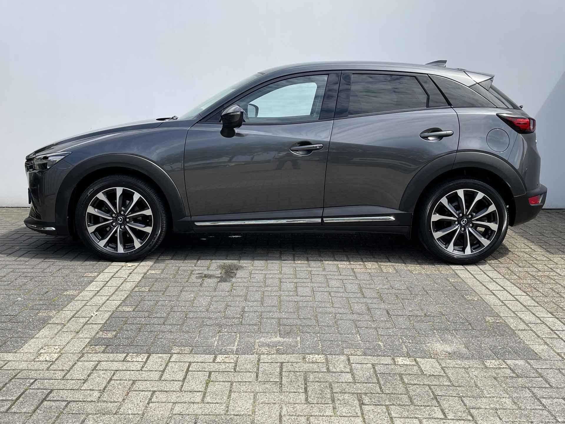 Mazda CX-3 2.0 SkyActiv-G 120 GT-M | AUTOMAAT | LEDER | STUUR & STOELVERWARMING | NAVI | CAMERA | ETC... - 3/36