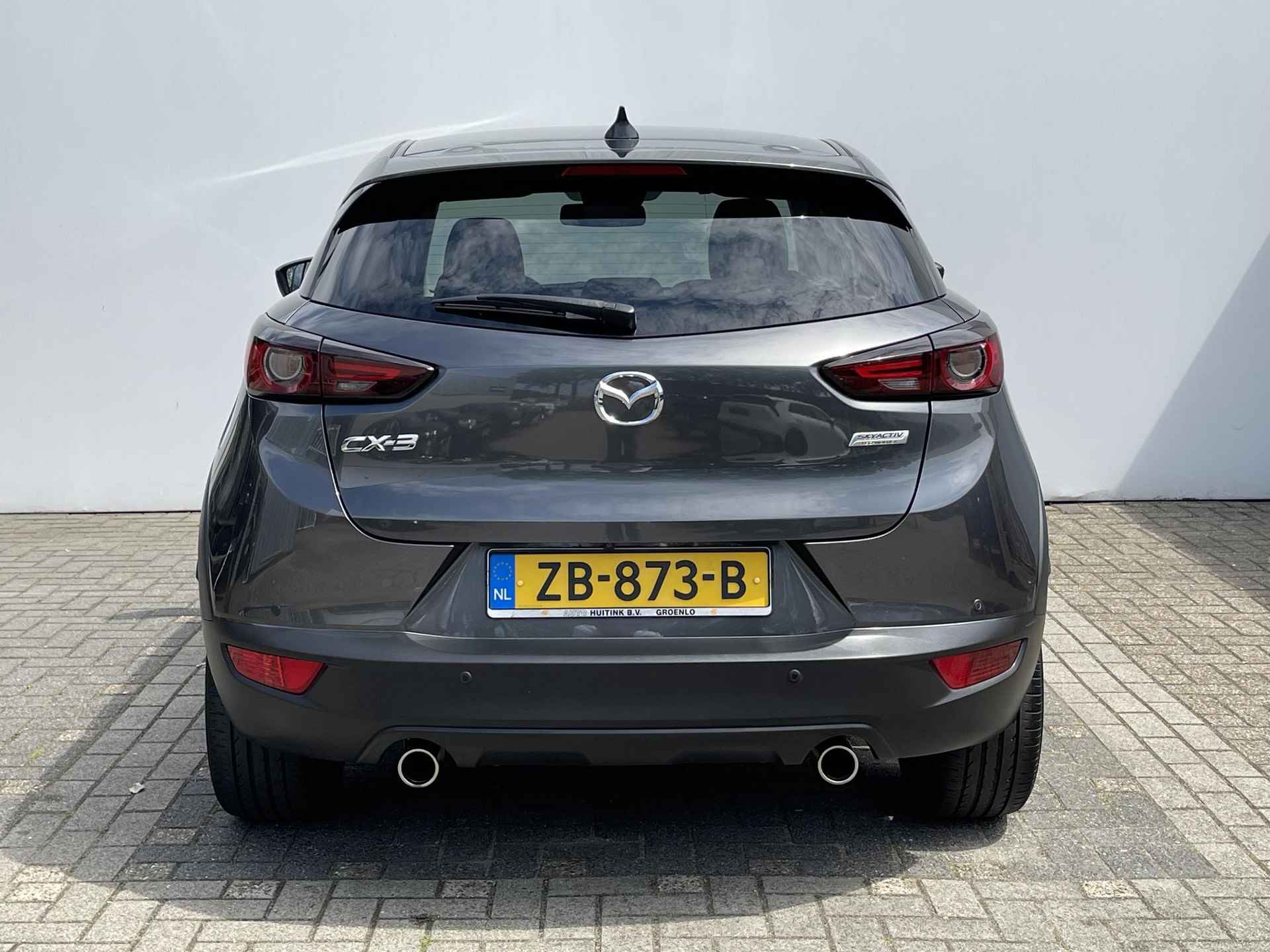 Mazda CX-3 2.0 SkyActiv-G 120 GT-M | AUTOMAAT | LEDER | STUUR & STOELVERWARMING | NAVI | CAMERA | ETC... - 8/36