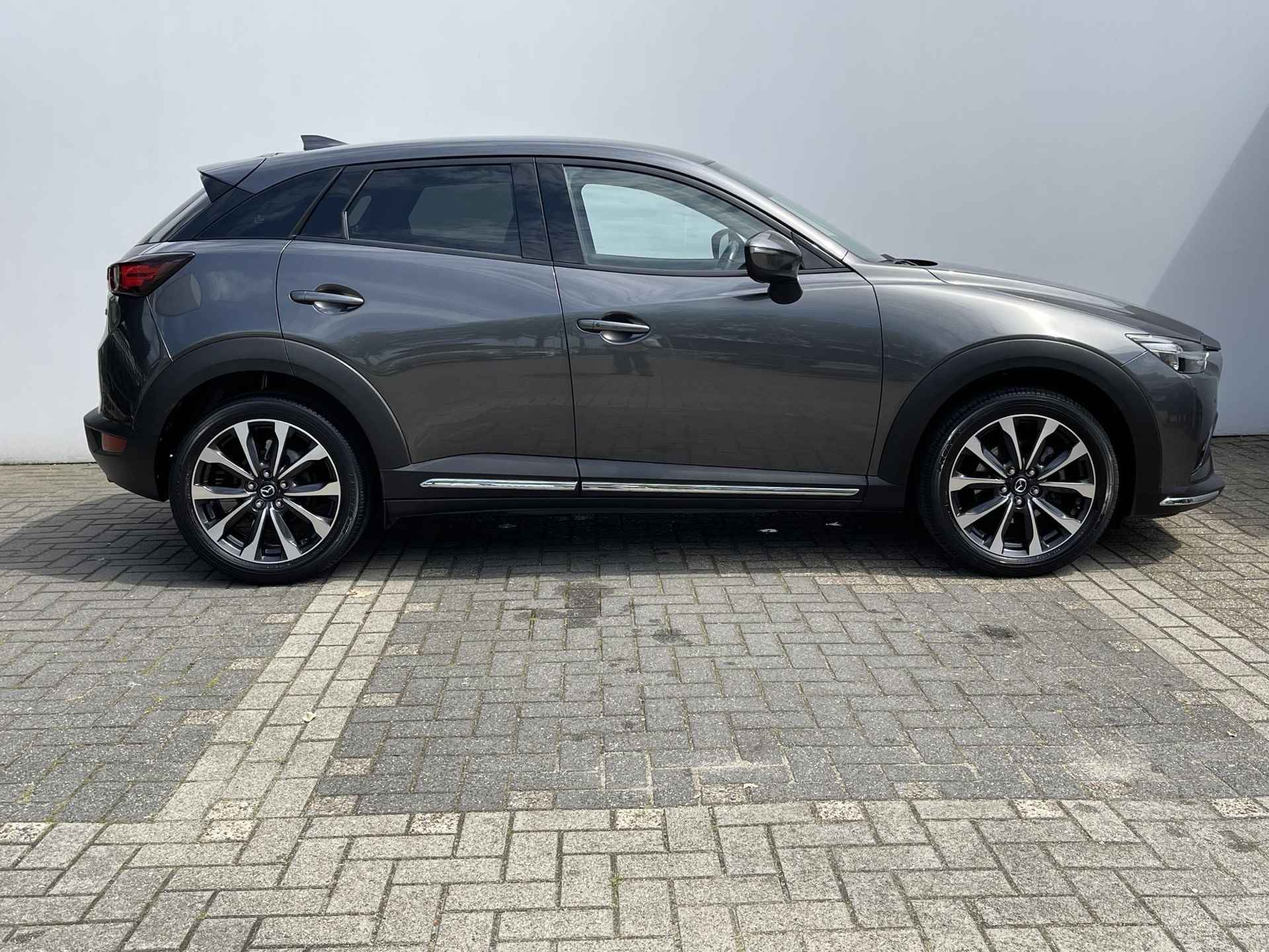 Mazda CX-3 2.0 SkyActiv-G 120 GT-M | AUTOMAAT | LEDER | STUUR & STOELVERWARMING | NAVI | CAMERA | ETC... - 11/36