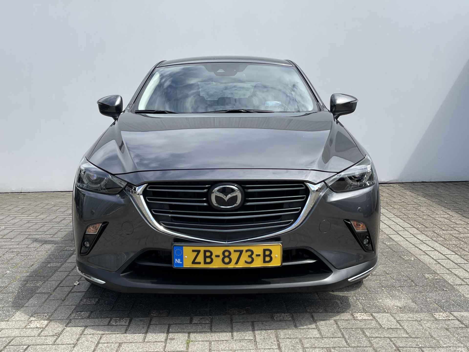 Mazda CX-3 2.0 SkyActiv-G 120 GT-M | AUTOMAAT | LEDER | STUUR & STOELVERWARMING | NAVI | CAMERA | ETC... - 12/36