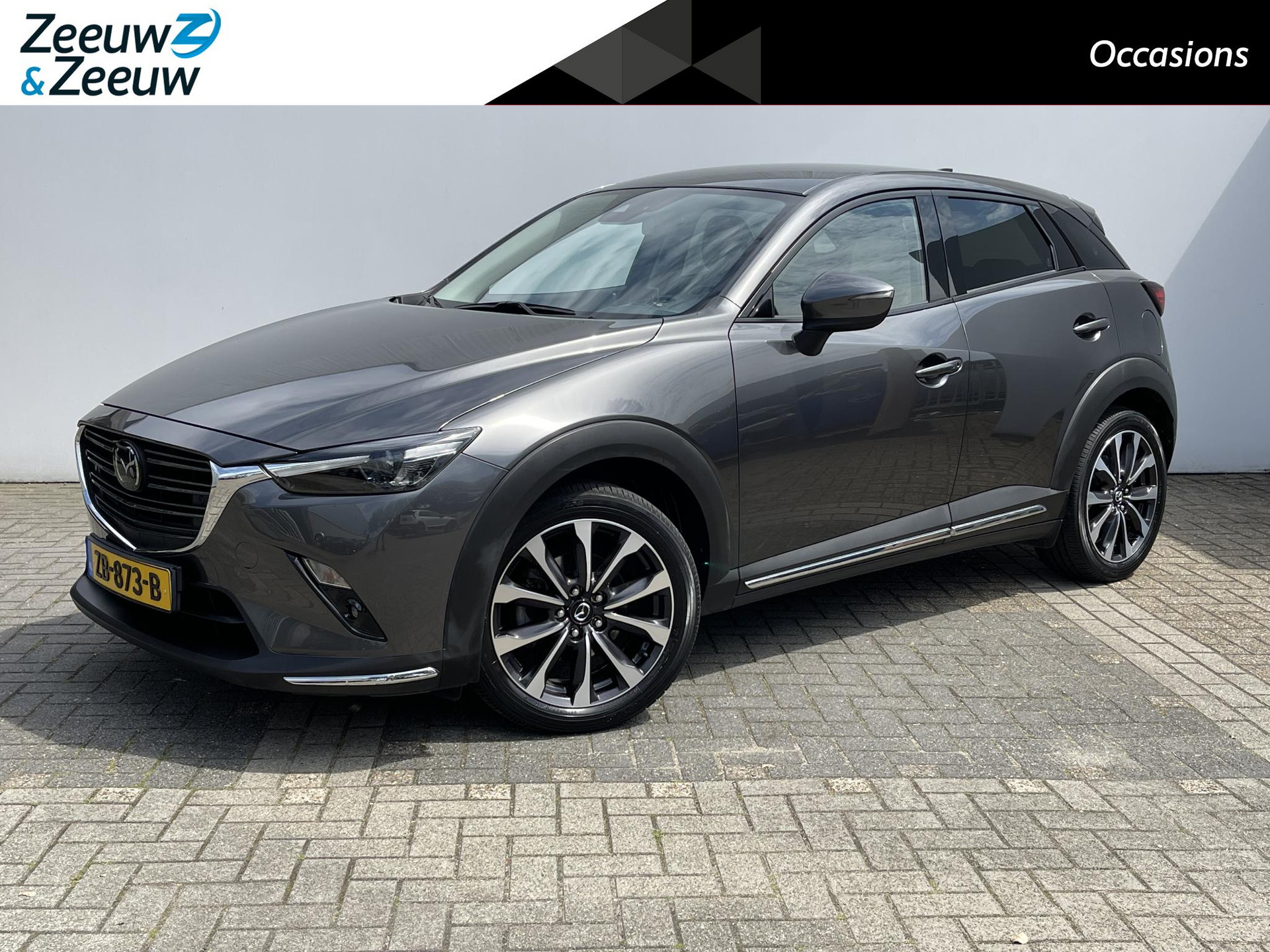 Mazda CX-3 2.0 SkyActiv-G 120 GT-M | AUTOMAAT | LEDER | STUUR & STOELVERWARMING | NAVI | CAMERA | ETC...