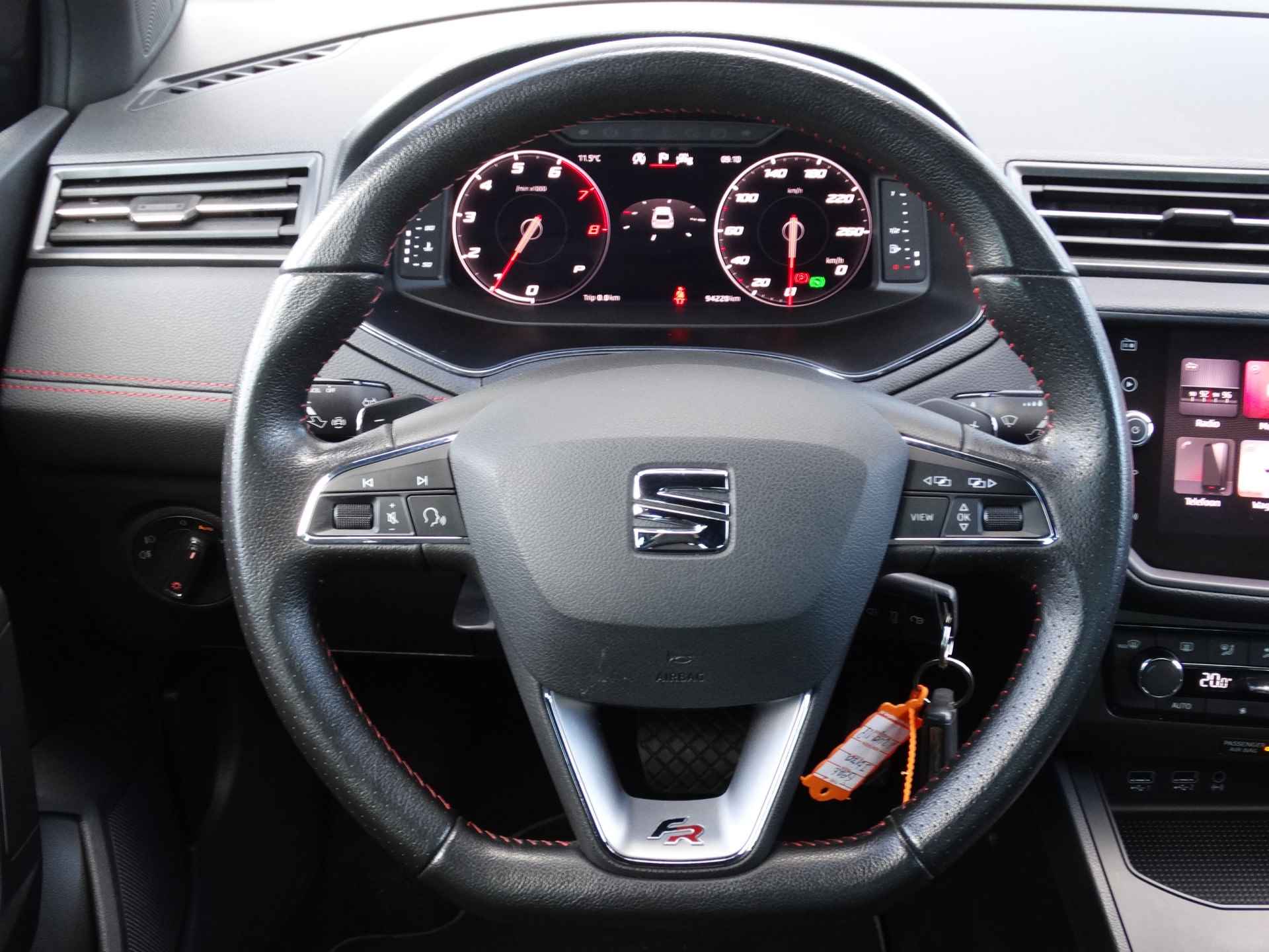 SEAT Ibiza 1.0 TSI 115PK 7-DSG FR Business Intense | Virtual Cockpit | Achteruitrijcamera | Navigatie | Climate Control | - 16/27