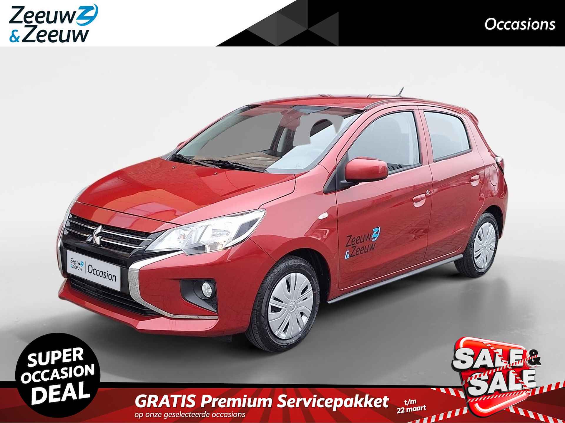 Mitsubishi Space Star 1.2 Dynamic | Airco | Multimedia systeem | Stuurwielbediening |