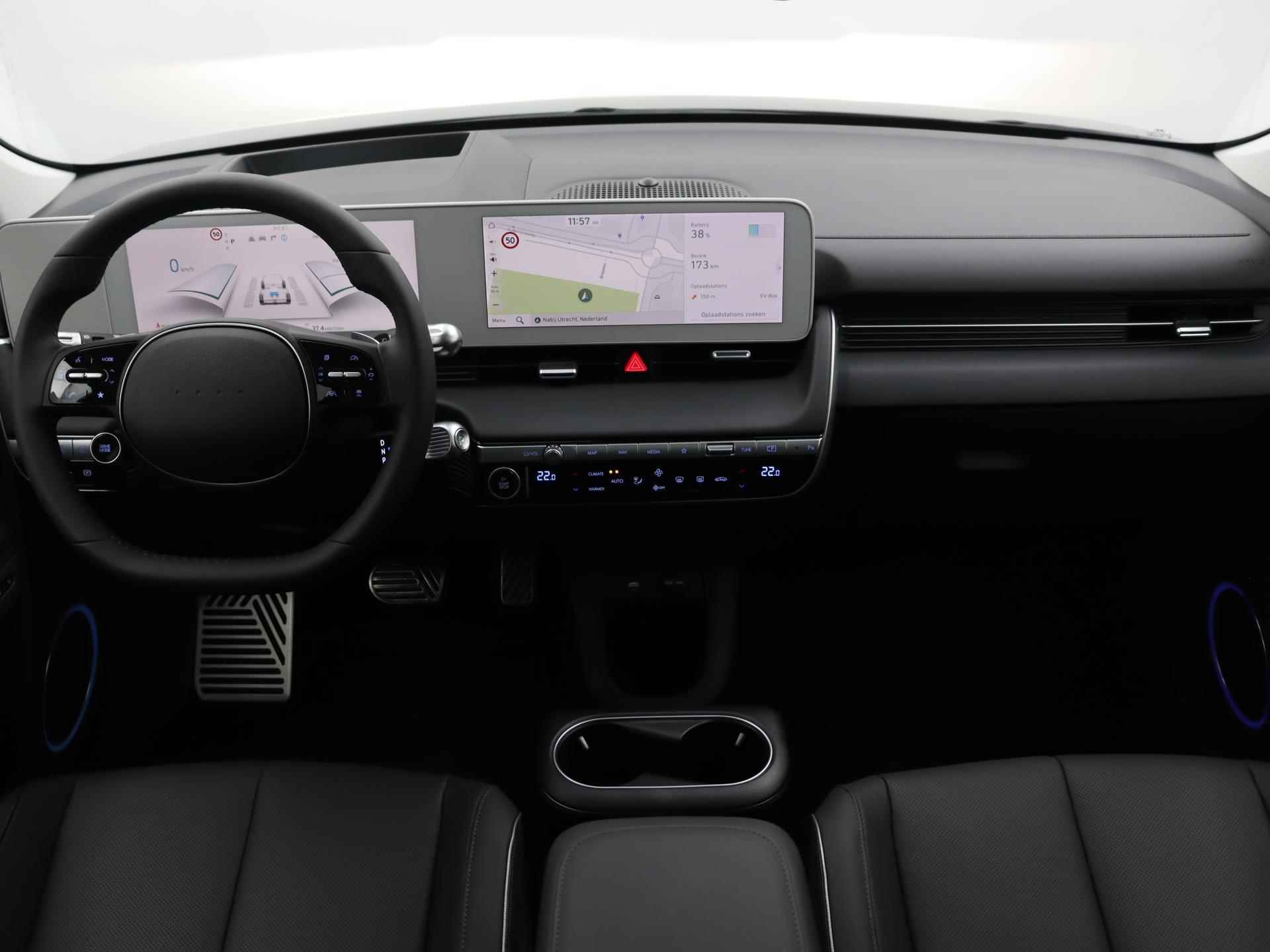 Hyundai IONIQ 5 77 kWh Lounge AWD 325pk | Incl. €11.500,- Voorraadactie! | Panoramadak | Leer | Memory | Stoelventilatie | 360 Camera | - 9/27