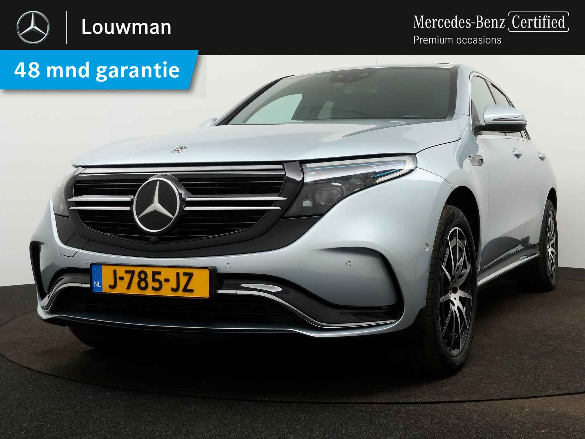 Mercedes-Benz EQC 400 4MATIC Business Solution AMG 80 kWh | Multispaaks lichtmetalen velgen | Navigatie | Parking support met camera achter | Inclusief 48 maanden MB Certified garantie voor Europa.