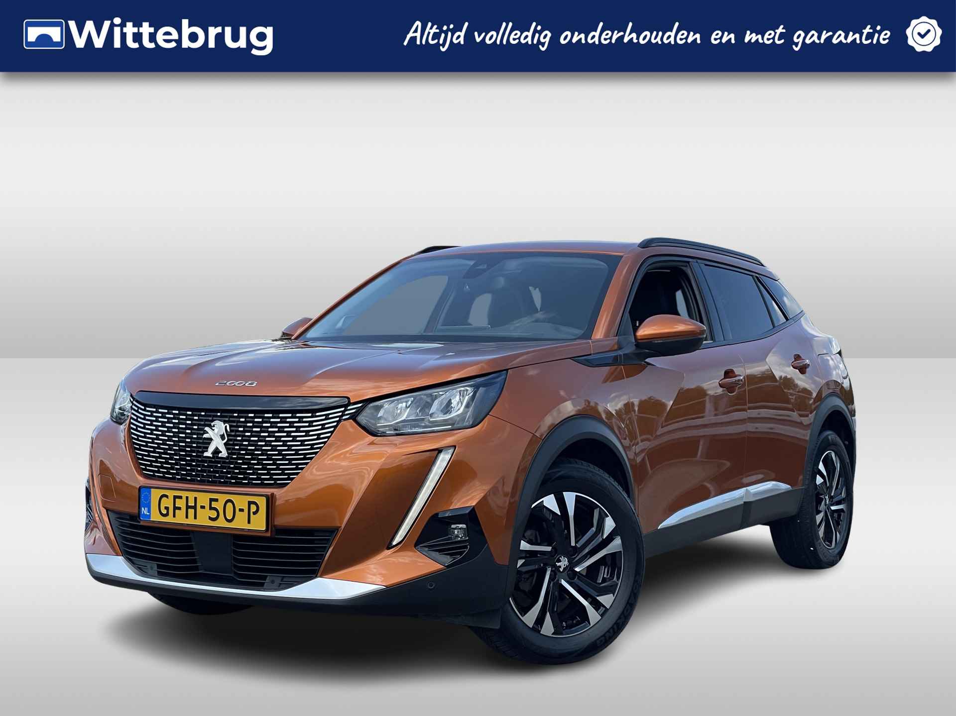 Peugeot 2008 1.2 PureTech Allure Automaat | Navigatie | Parkeercamera | Rijklaarprijs! | - 1/39