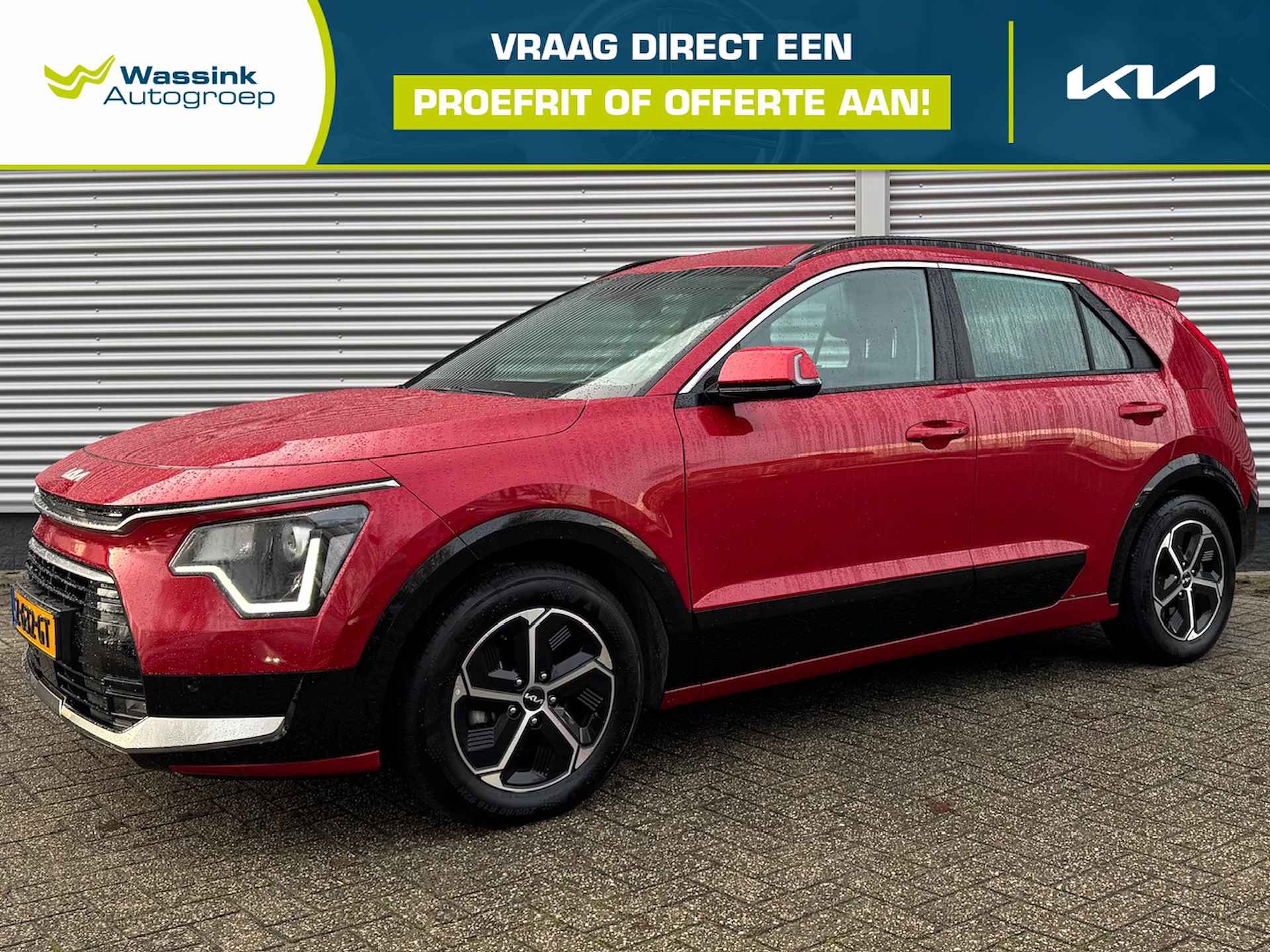 KIA Niro 1.6 GDi Hybrid 141pk DCT6 DynamicLine | Navigatie | Climate Control | Parkeersensoren voor |