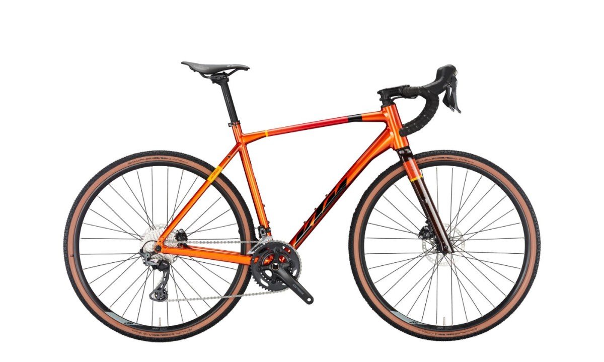 KTM X-Strada 10 Burnt Orange/Black+Red+Yellow L 2024