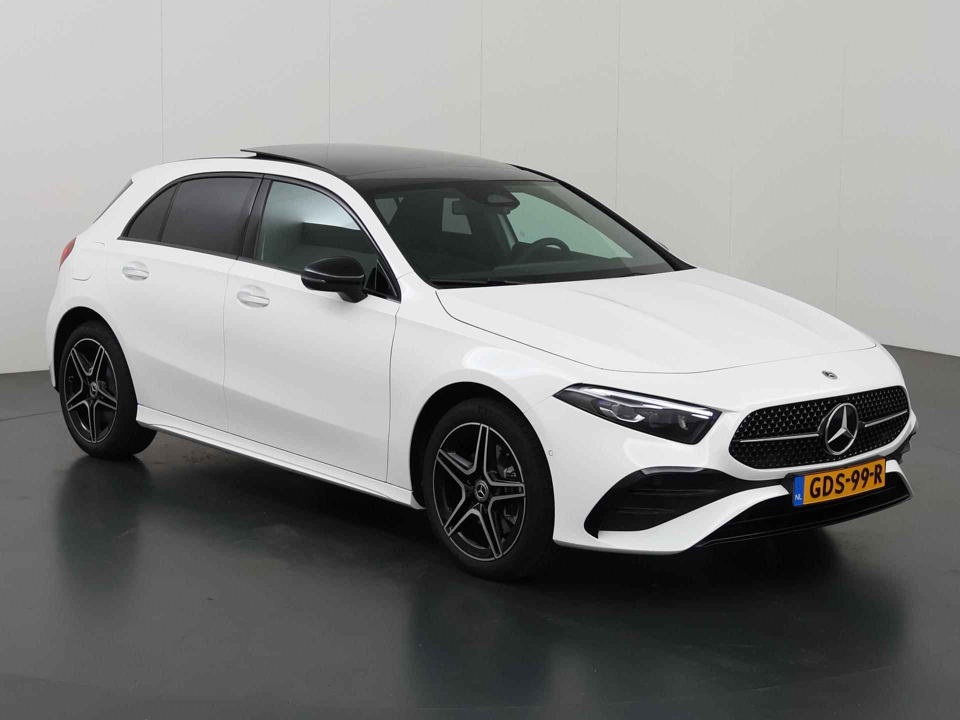 Mercedes-Benz A-klasse 250 e Star Edition AMG NIGHT | Panoramadak | Sfeerverlichting | Keyless Entry | MultiBEAM LED | Stoelverwarming | Dodehoekassistent | - 24/49