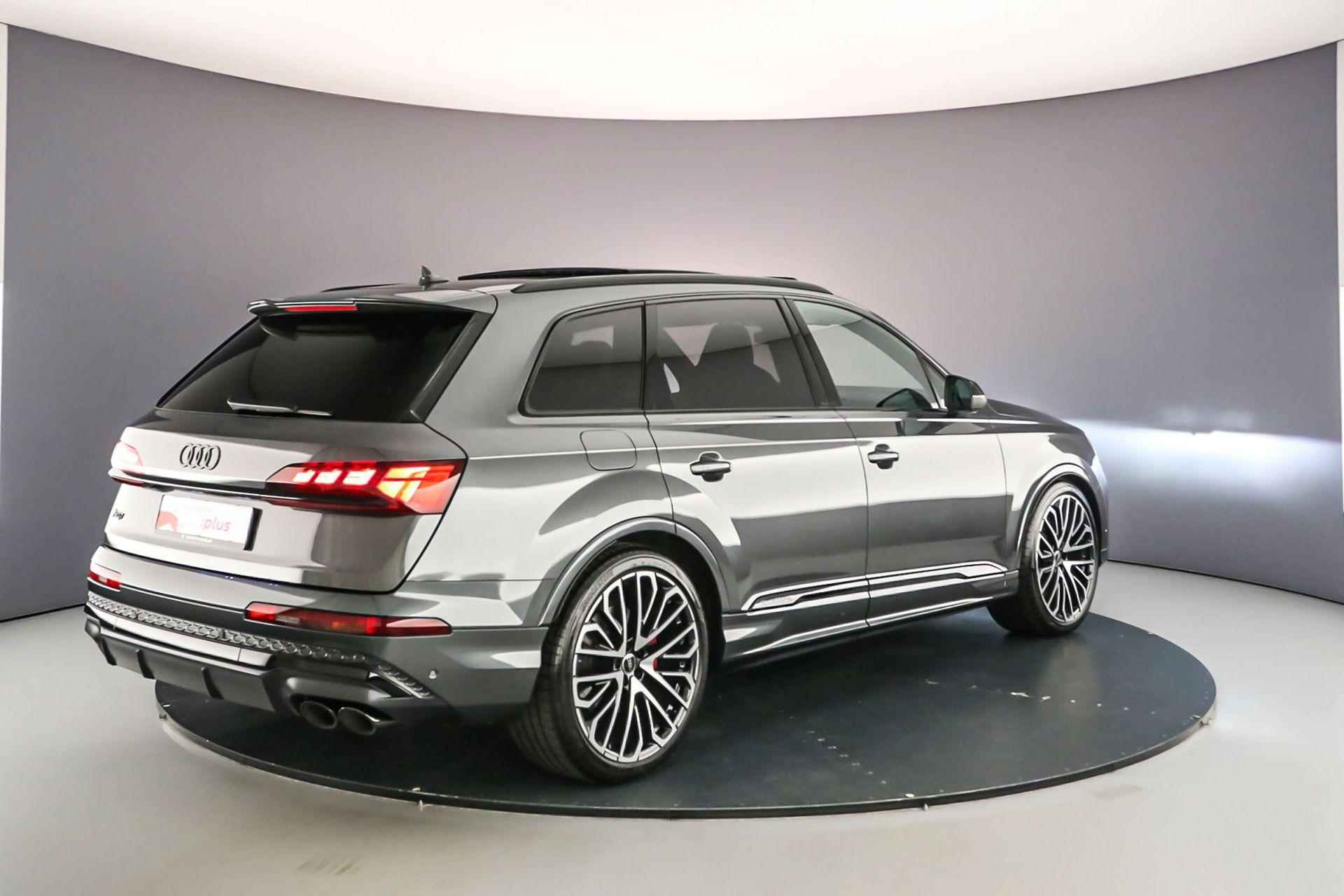 Audi SQ7 507pk 7p | Adv Onderstel | B&O | Pano | Head Up | Laser | Massage | 22 inch | 3de zitrij | Standkachel | Carbon | Sportdiff | Leder | Trekhaak | - 5/64