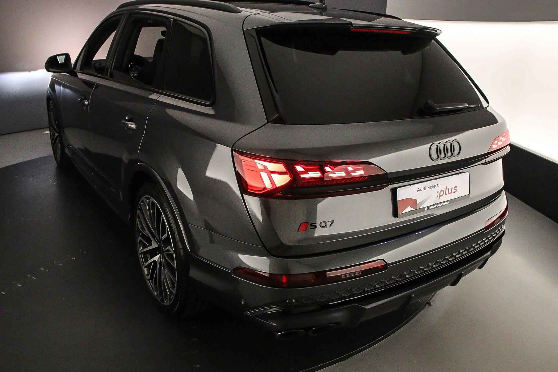 Audi SQ7 507pk 7p | Adv Onderstel | B&O | Pano | Head Up | Laser | Massage | 22 inch | 3de zitrij | Standkachel | Carbon | Sportdiff | Leder | Trekhaak | - 49/64