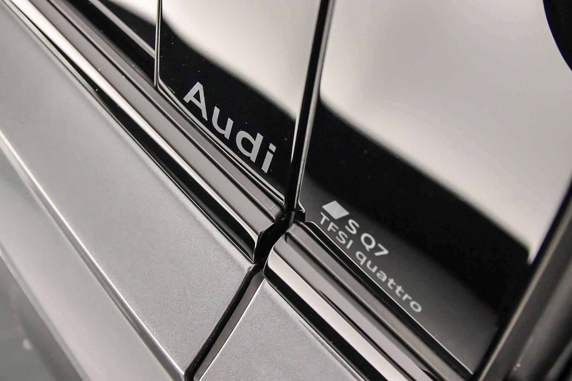 Audi SQ7 507pk 7p | Adv Onderstel | B&O | Pano | Head Up | Laser | Massage | 22 inch | 3de zitrij | Standkachel | Carbon | Sportdiff | Leder | Trekhaak | - 57/64