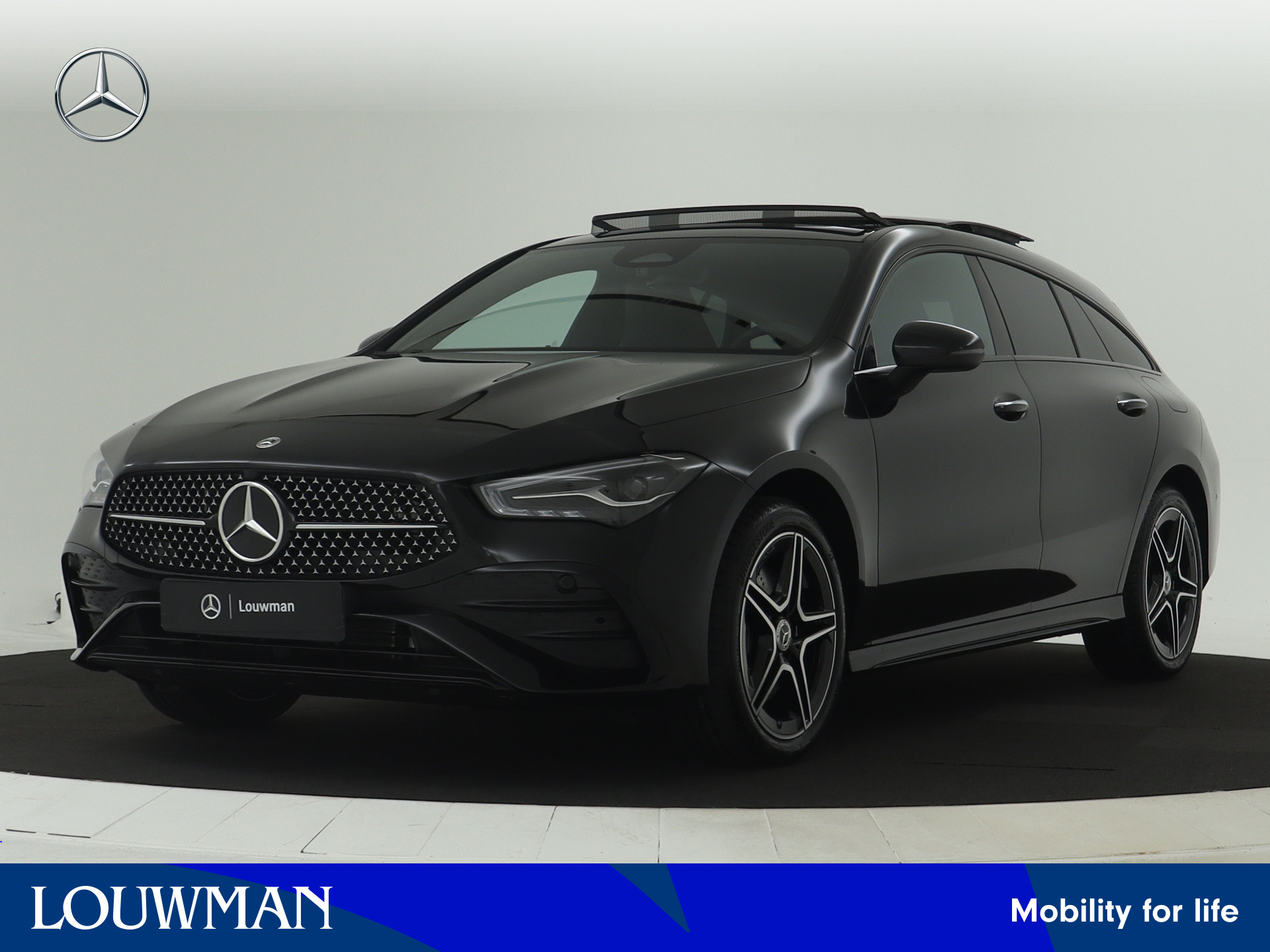 Mercedes-Benz CLA-Klasse Shooting Brake 250 e Star Edition AMG Line | Trekhaak | Nightpakket | KEYLESS GO-comfortpakket | USB pakket plus | Antidiefstalpakket GUARD 360° Plus | EASY PACK achterklep | Parkeerpakket met achteruitrijcamera |