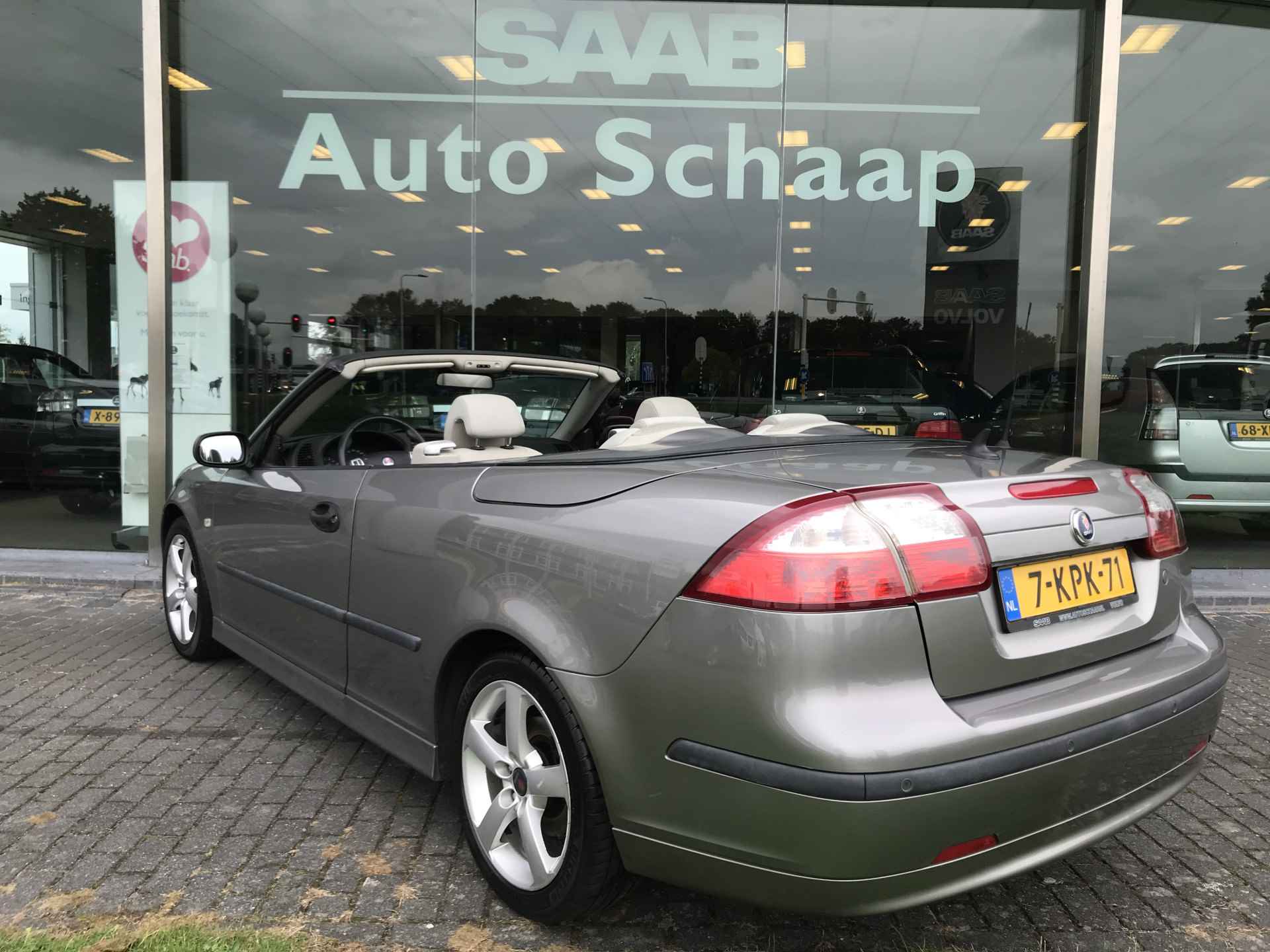 Saab 9-3 Cabrio 1.8t Vector | Rijklaar incl garantie | Nieuwe kap Climate control Cruise control Parkeersensoren - 3/36