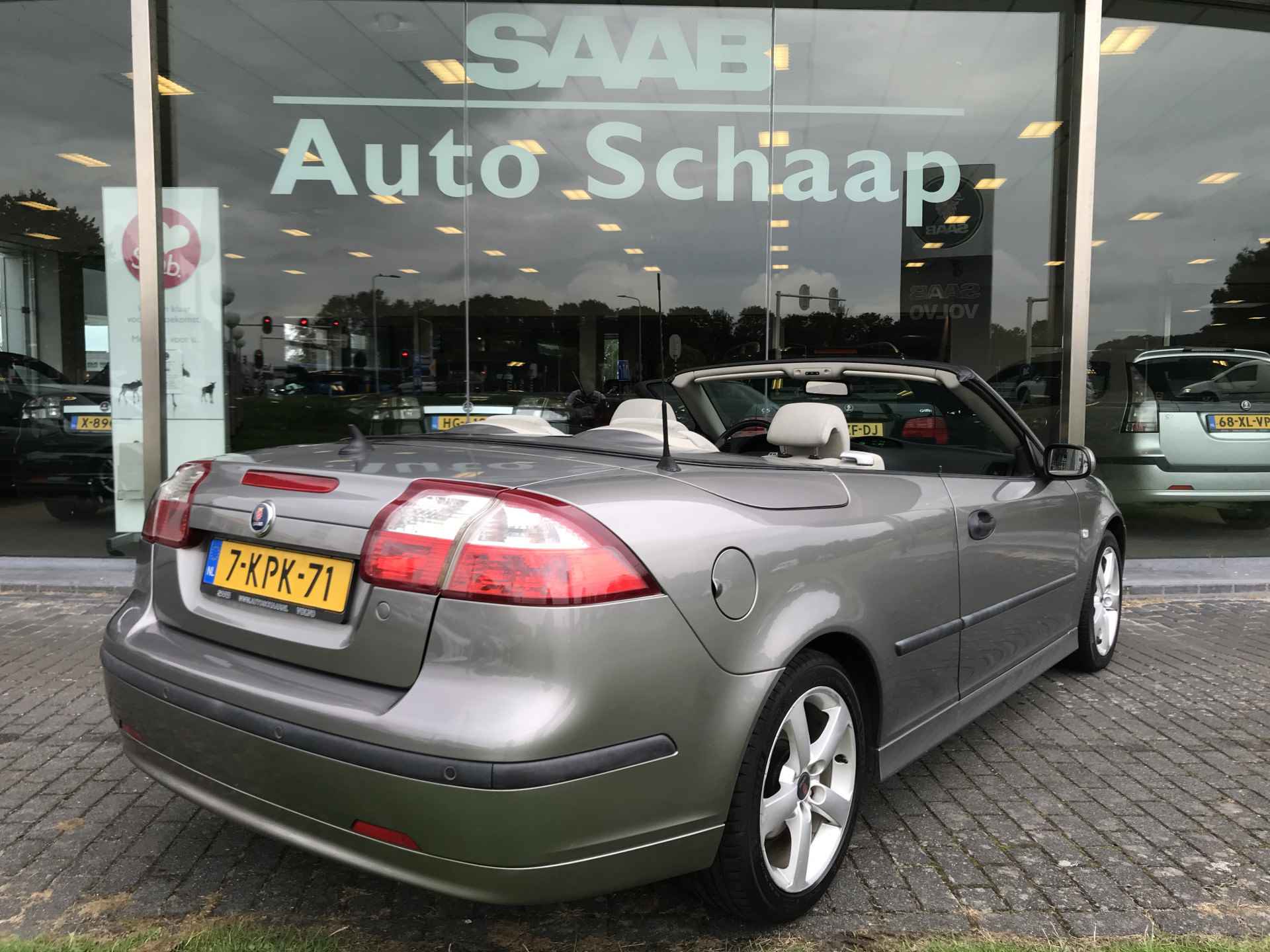 Saab 9-3 Cabrio 1.8t Vector | Rijklaar incl garantie | Nieuwe kap Climate control Cruise control Parkeersensoren - 5/36