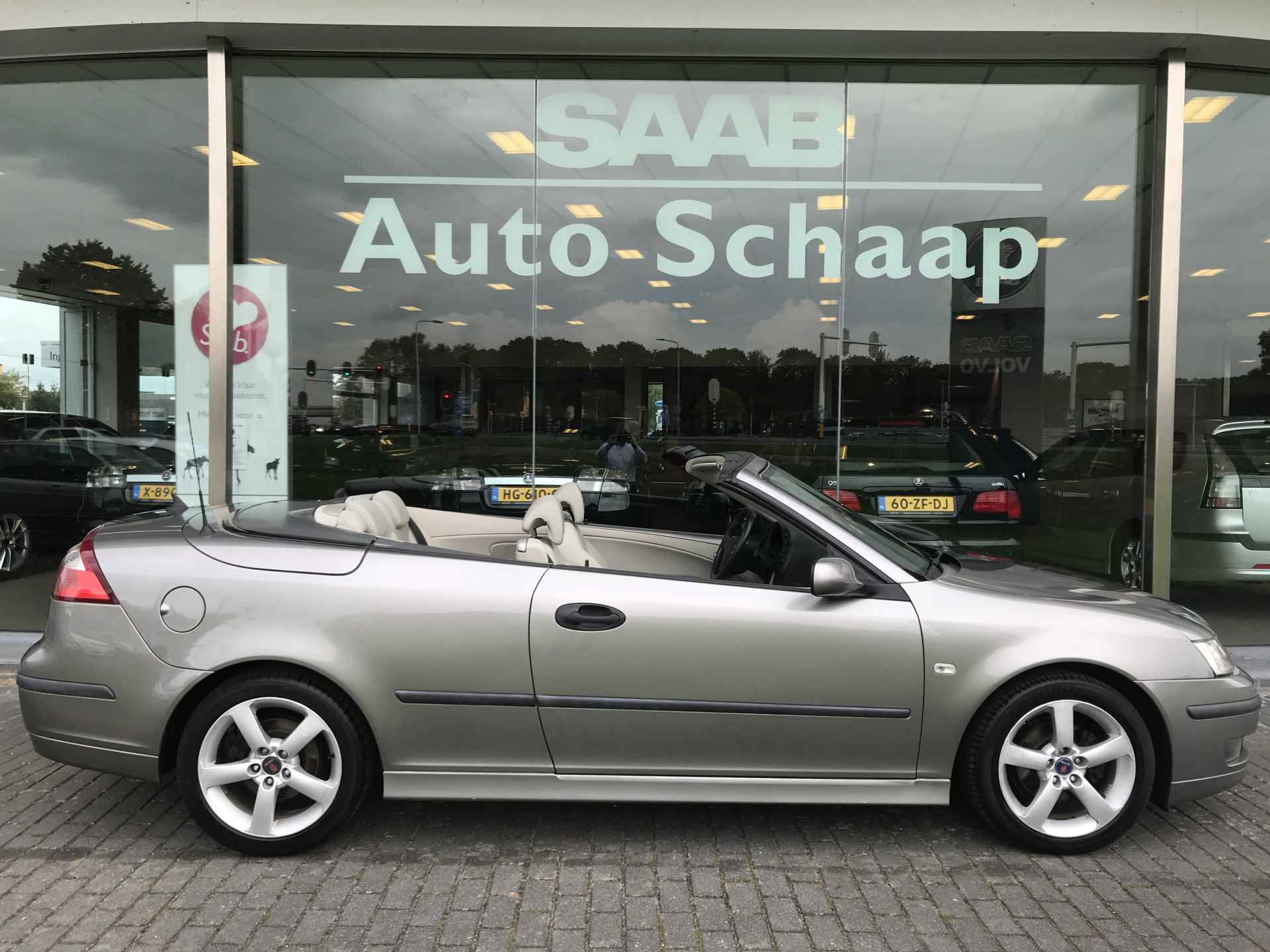 Saab 9-3 Cabrio 1.8t Vector | Rijklaar incl garantie | Nieuwe kap Climate control Cruise control Parkeersensoren - 6/36