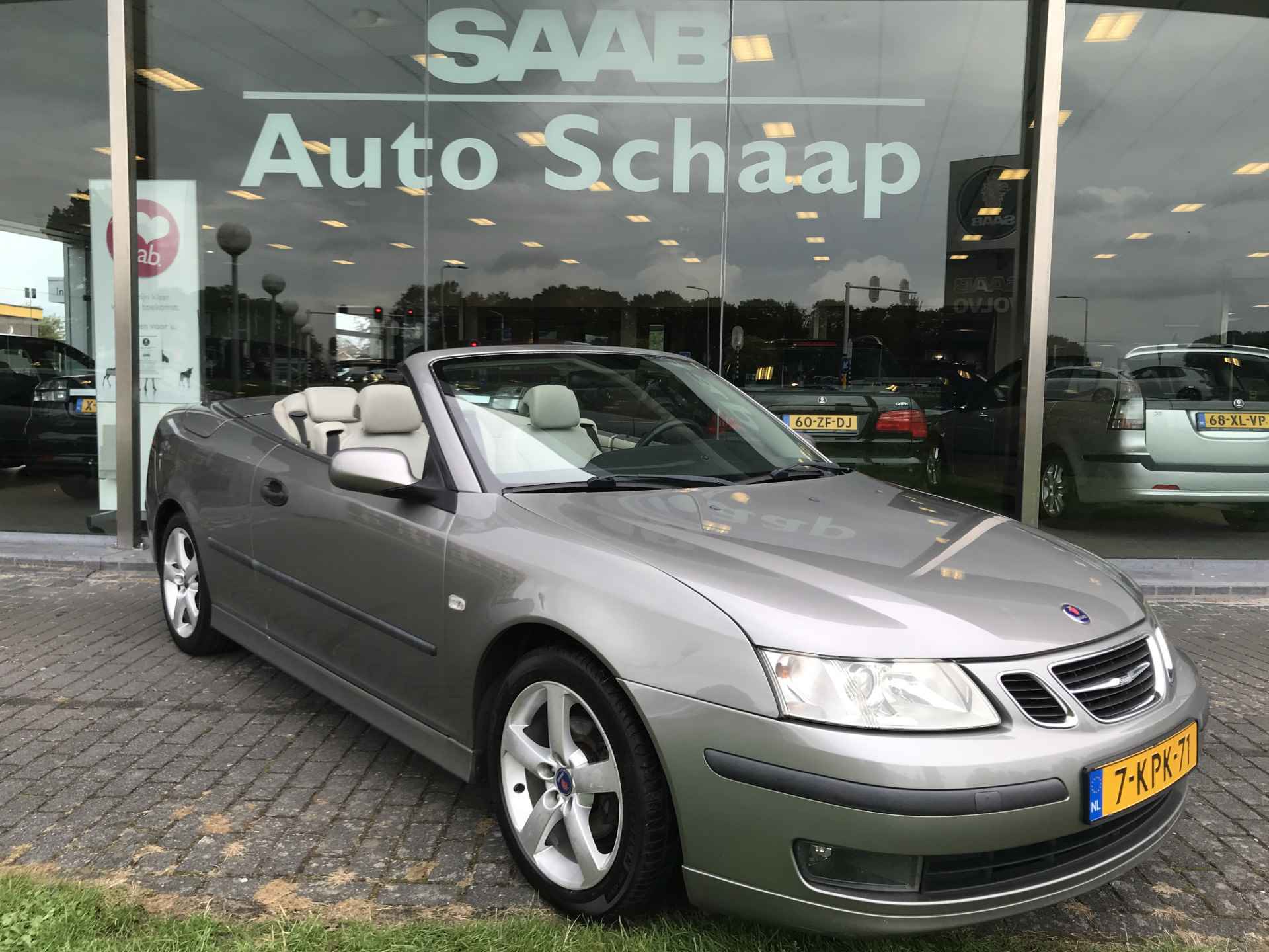 Saab 9-3 Cabrio 1.8t Vector | Rijklaar incl garantie | Nieuwe kap Climate control Cruise control Parkeersensoren - 7/36