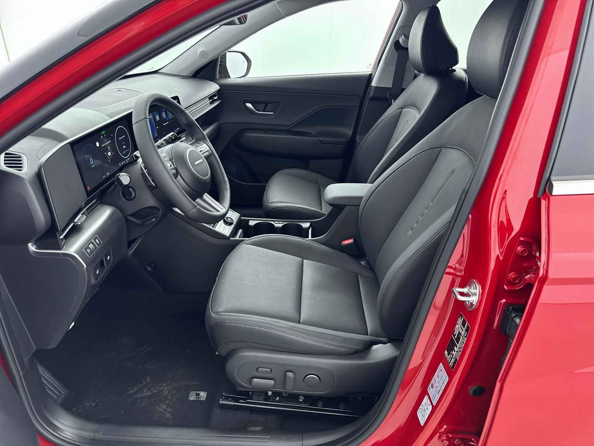 Hyundai Kona Electric Premium 65.4 kWh | Leer | Memory | 360 Camera | Stoel + stuurverwarming | Adaptive cruise | - 9/34